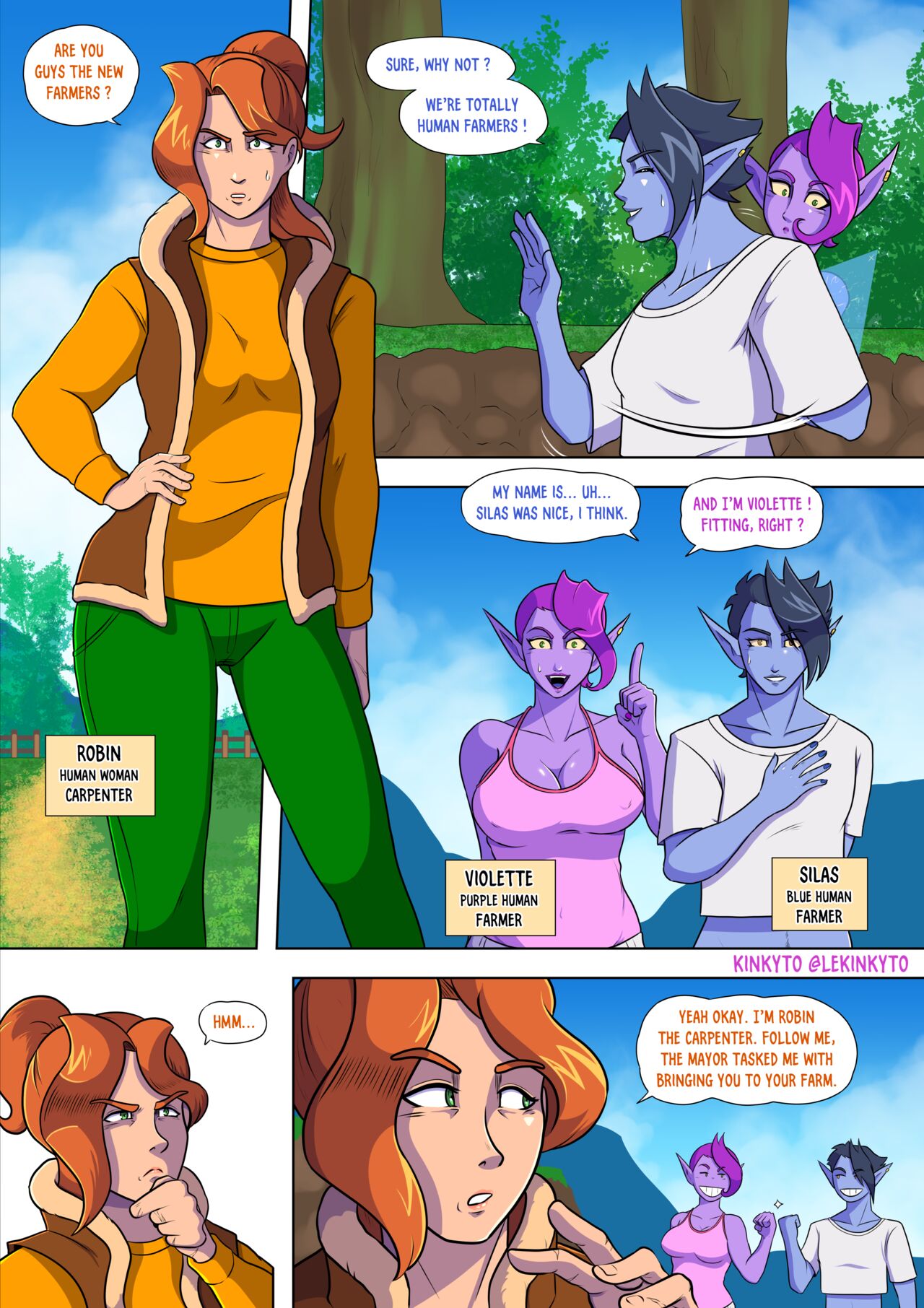 Totally Human Farmers page 10 full
