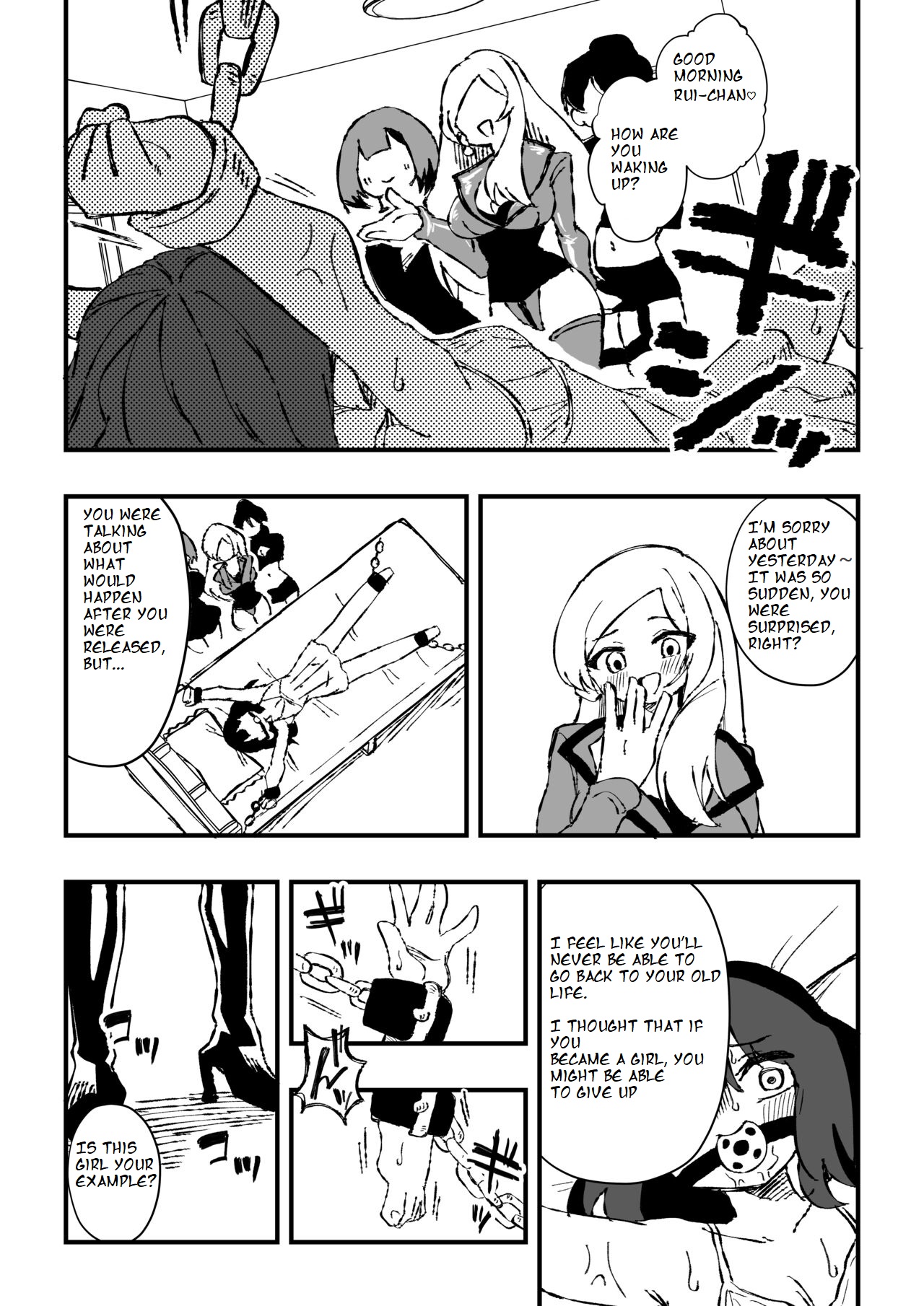 Shussho Shita Moto Shuujin ni Sakaurami Choukyou Sareru Hanashi Kouhen | Being Trained by Ex-Criminals Released from Prison with a Grudge Part 2 page 7 full
