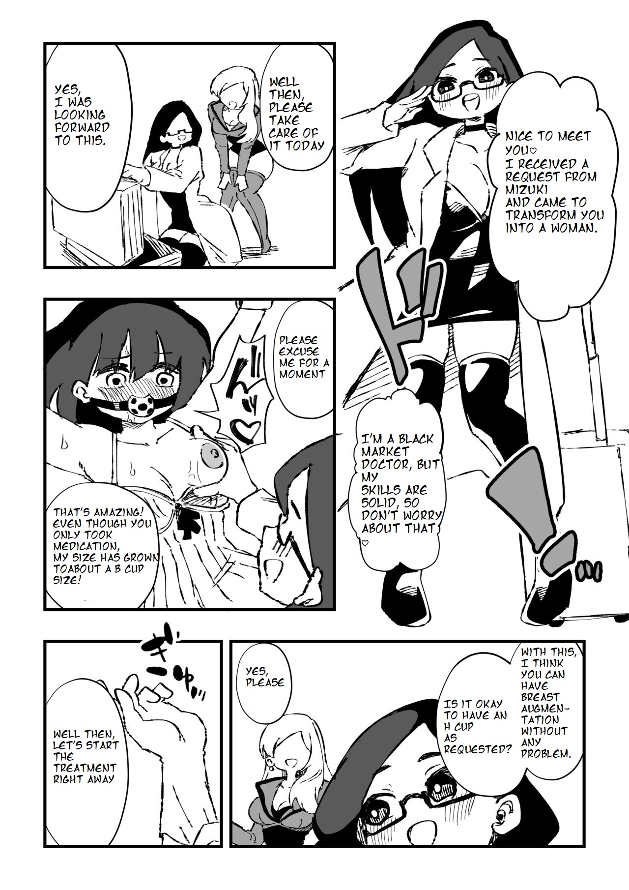 Shussho Shita Moto Shuujin ni Sakaurami Choukyou Sareru Hanashi Kouhen | Being Trained by Ex-Criminals Released from Prison with a Grudge Part 2 page 8 full