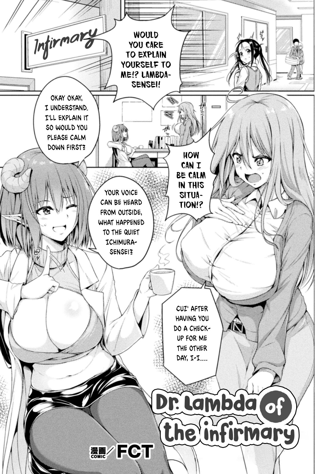 Dr. Lambda of the infirmary | page 1 full