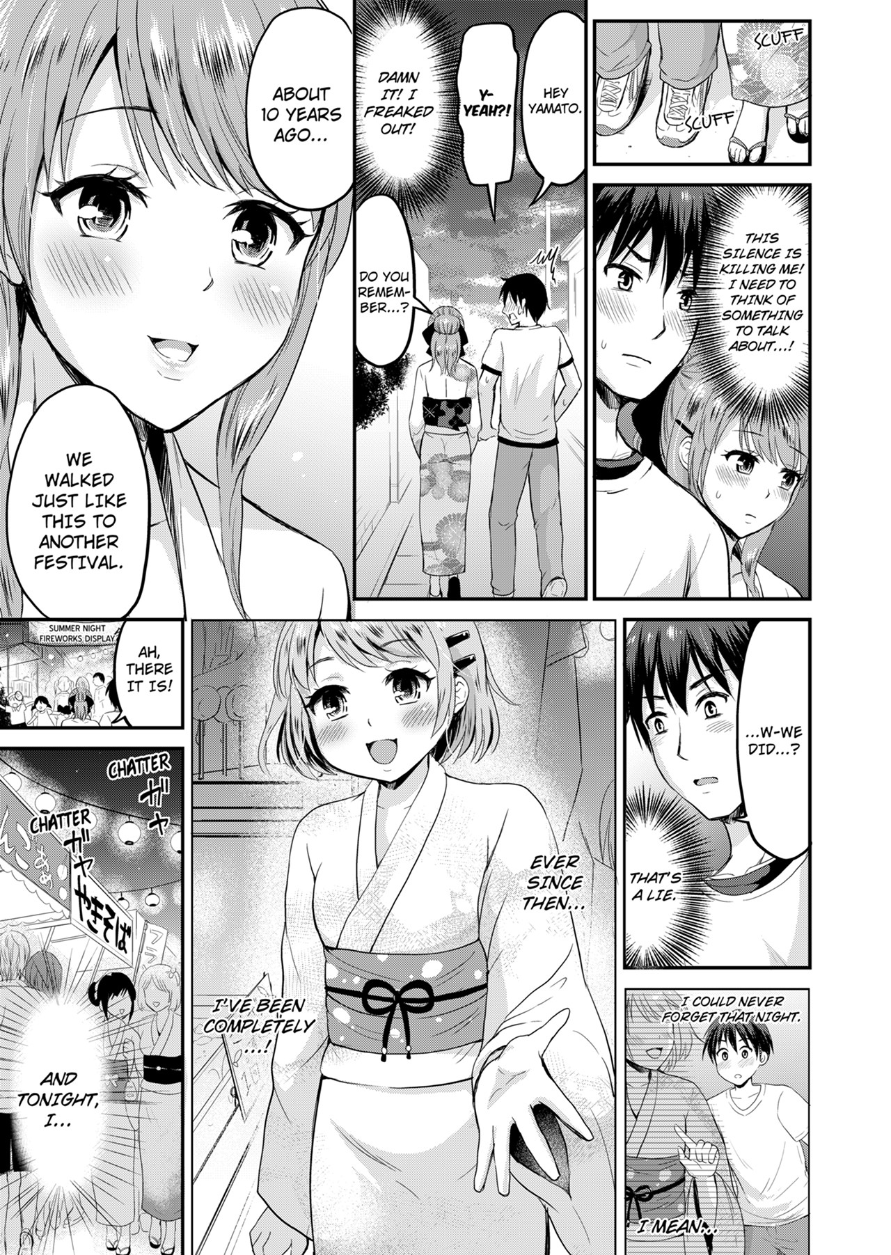 Koibito no Furi Shite Tara, Iki Goe ga…. Yukata Sugata no Kyonyuu Oneesan ni, Tamarazu Sounyuu 1 I Can’t Stop Myself From Penetrating My Big Boobed Older Female Cousin 1 page 6 full