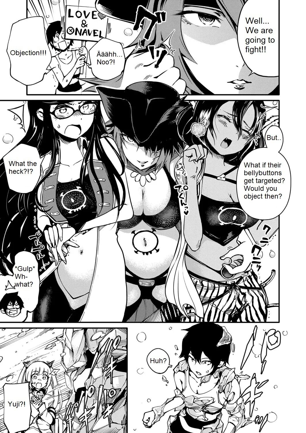 Soukai no Heso Kaizoku Ch. 3 large fire small ice | Navel Fetish Pirates 3 page 2 full