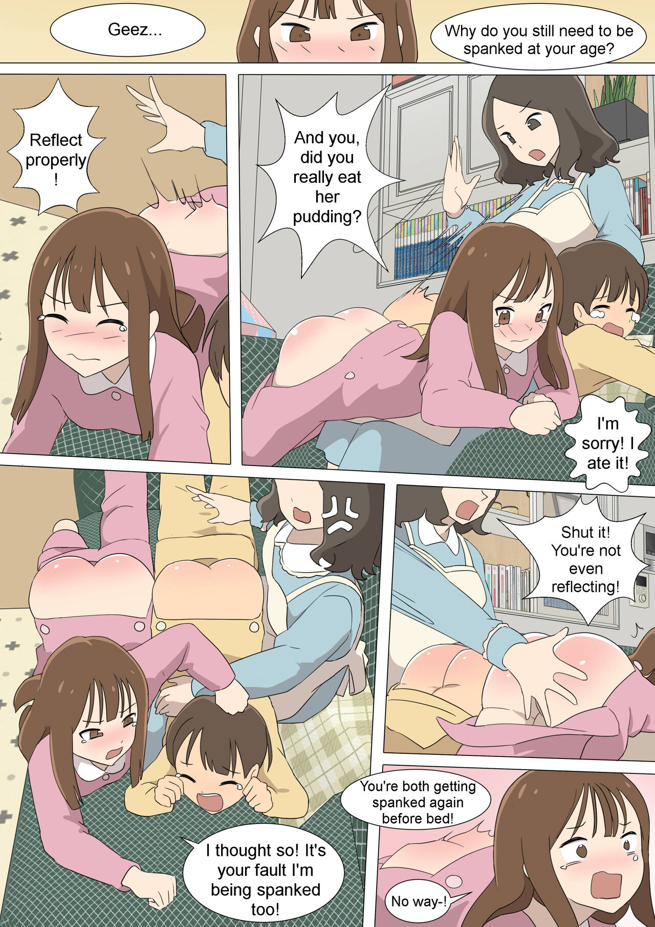My Spanking Friends Vol. 28 page 6 full