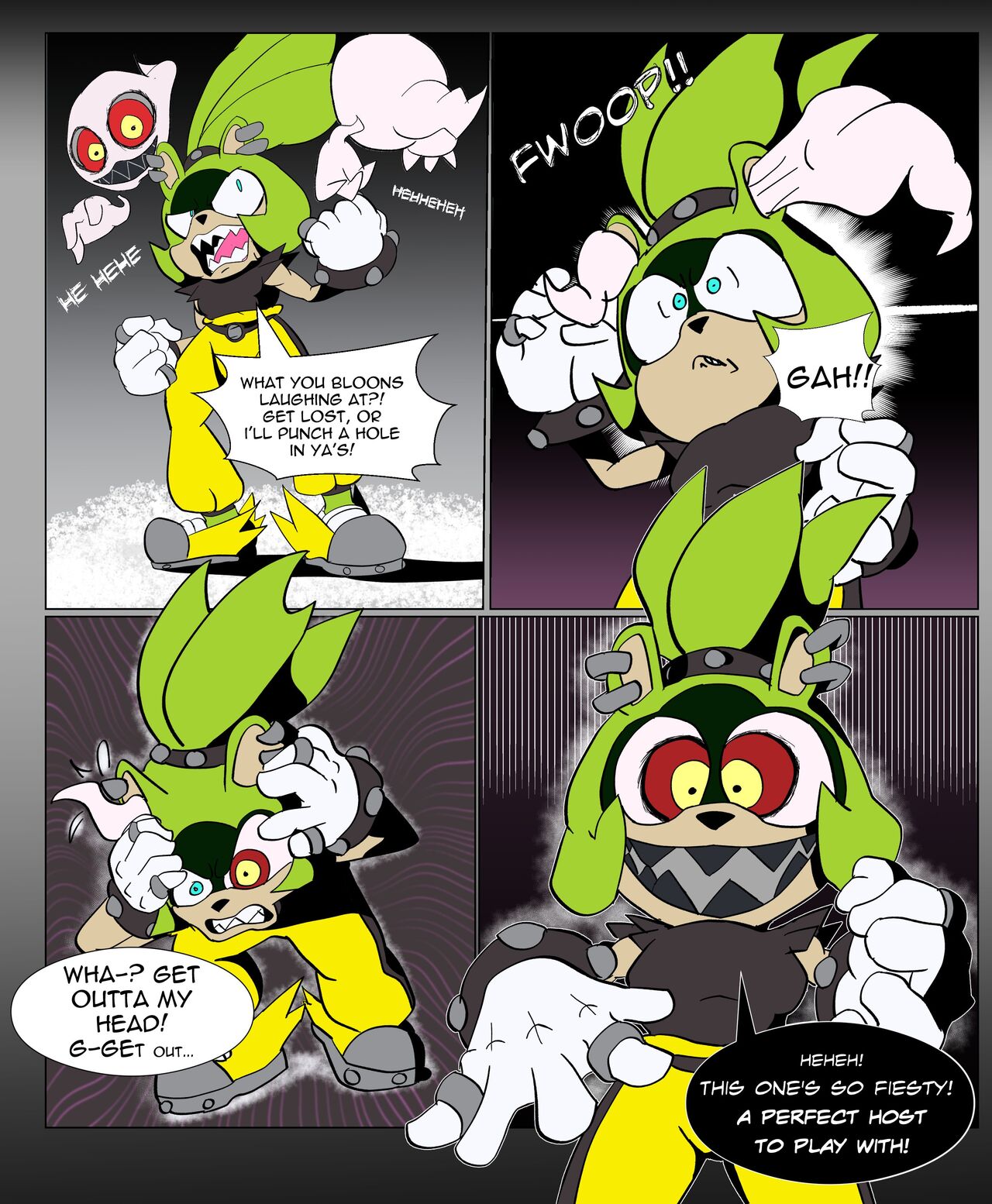 Surge Possessed, Fiona Possessed, &amp; The Ghost Sniper Appears! page 1 full