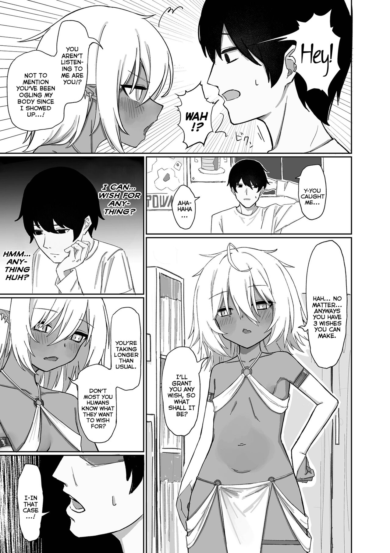 Jinnya to Mitsu no Onegai | Jinnya the Genie and the 3 Wishes page 3 full