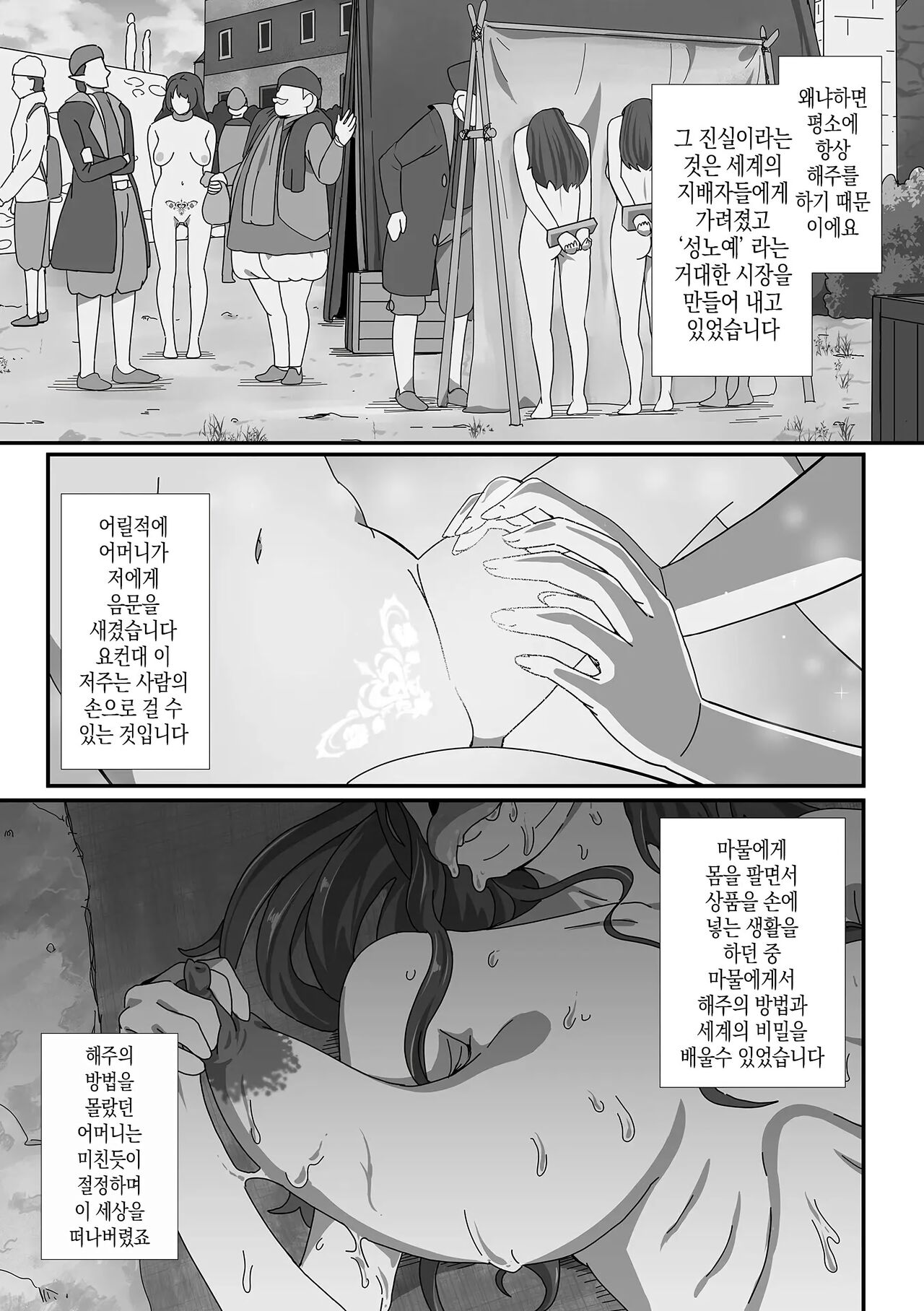 이세계 아가씨와의 교접 04 ch01  음문행상인 스피카 page 3 full