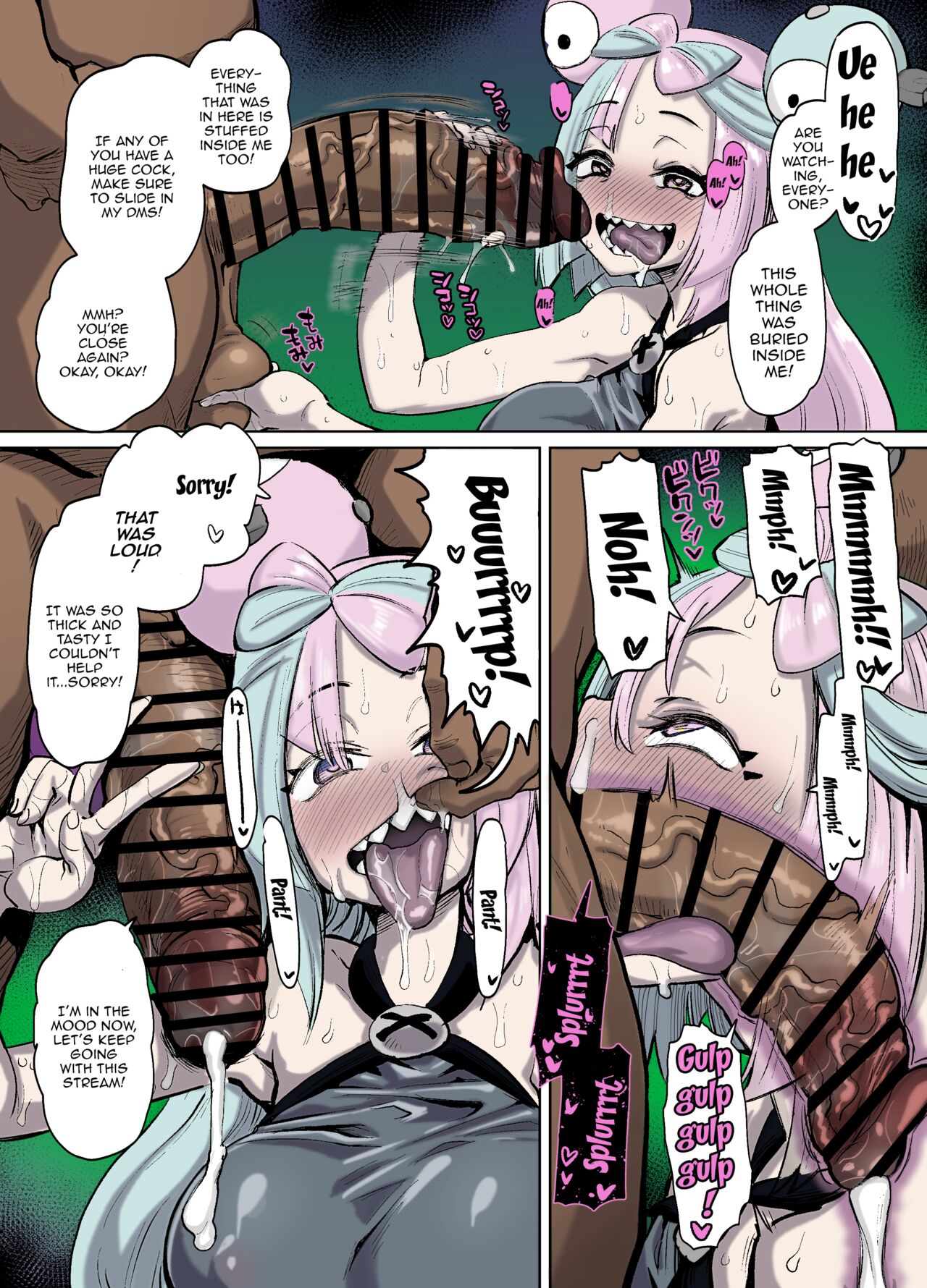 Nanjamo-chan to Namahame Haishin shitai | I Want To Livestream Having Sex With Iono page 2 full
