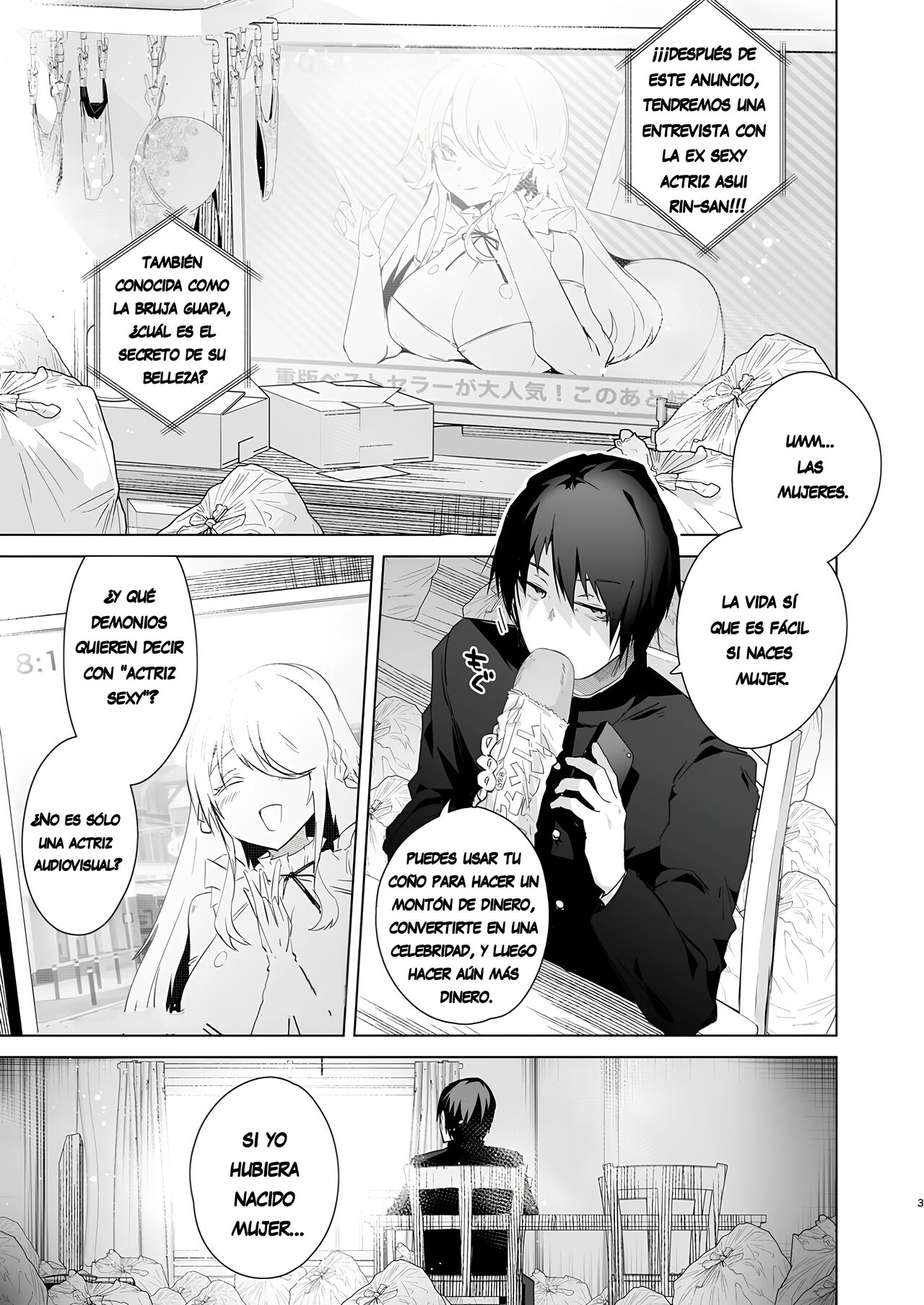 TS Fukushuu Revenge 1 ~Me cambié de sexo, me convertí en una chica hermosa, me vengaré y cambiaré mi vida.!~ page 2 full