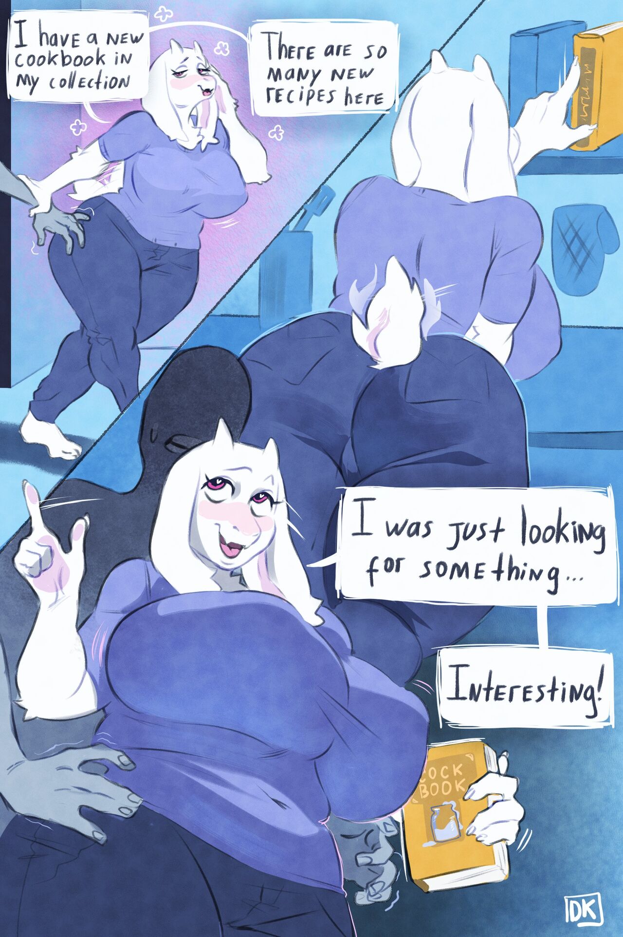 Mommy Toriel page 1 full