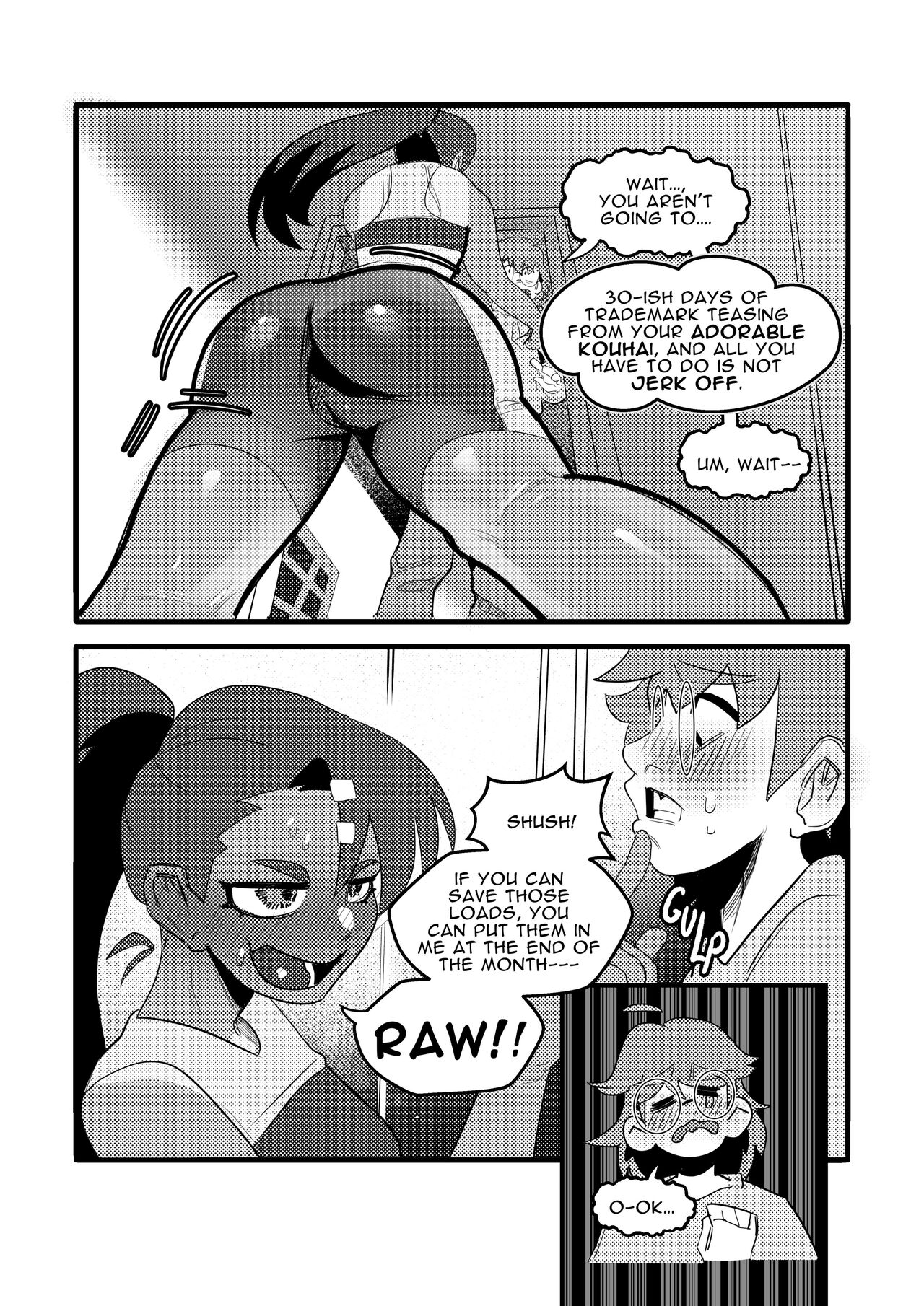 Senpai's Super-Duper Endurance Test page 3 full