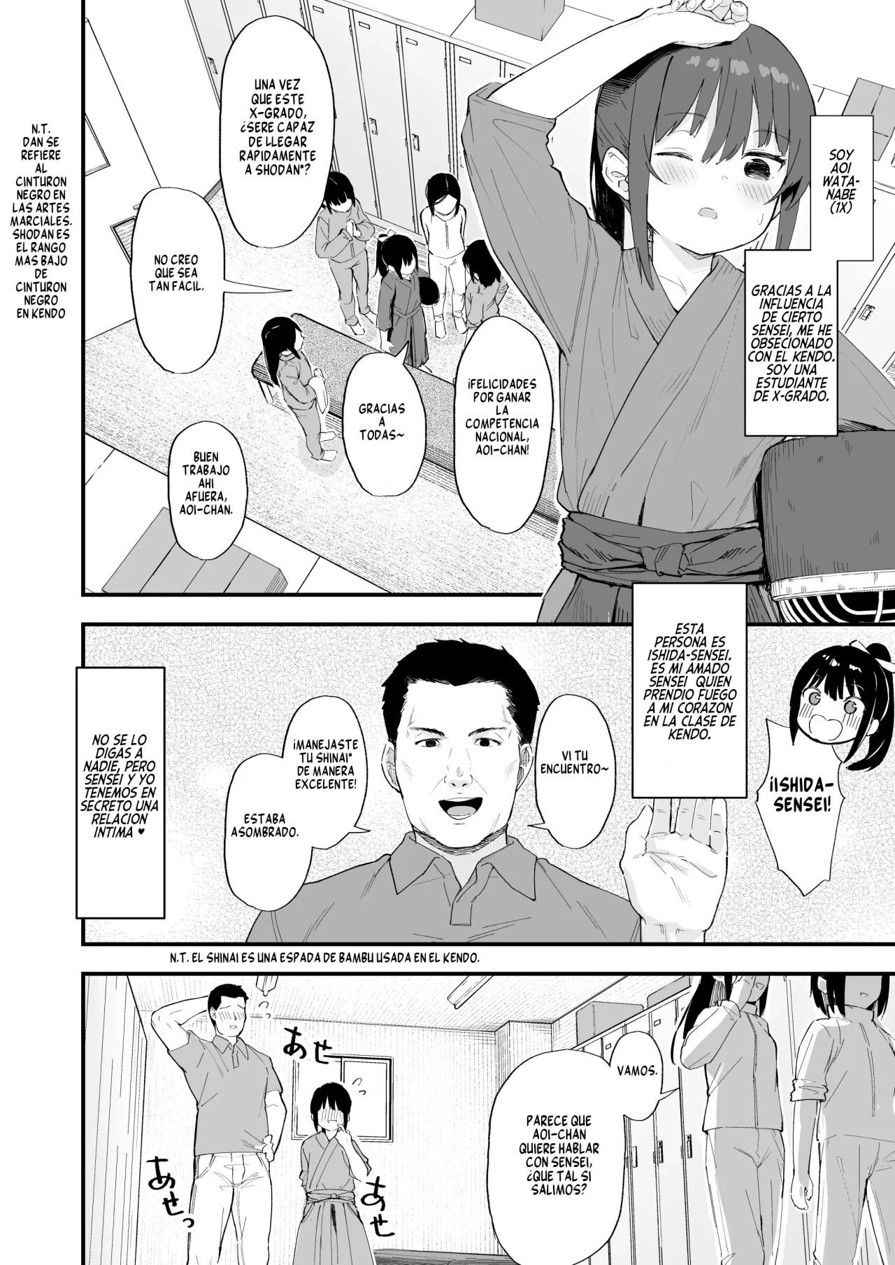 Kendou ga Tsuyoi dake de wa Otona ni wa Kanaimasen | La Fuerza en Kendo por sí Sóla no es Rival para un Adulto page 4 full