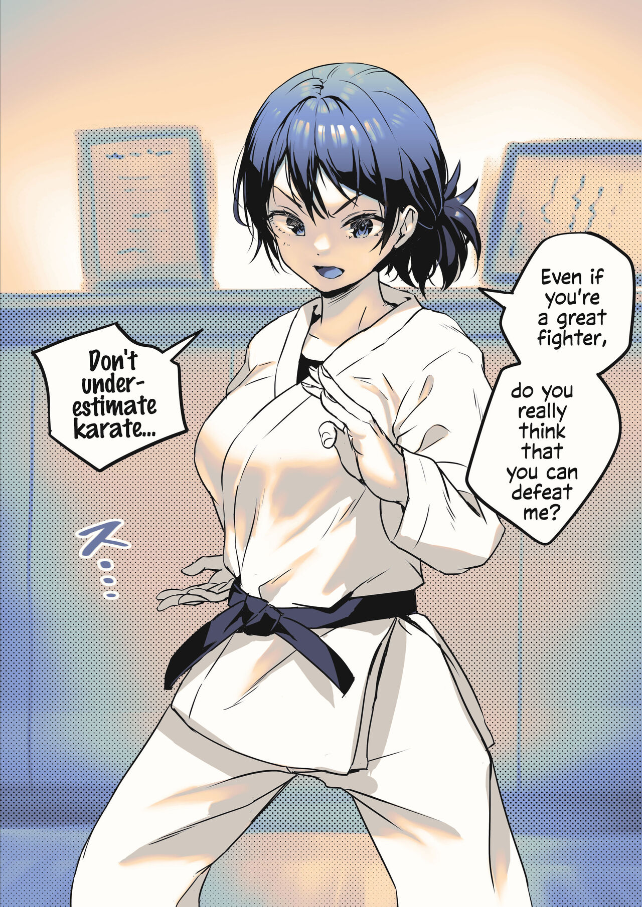 Kanzen Haiboku Futanari Karatebu-chan page 1 full