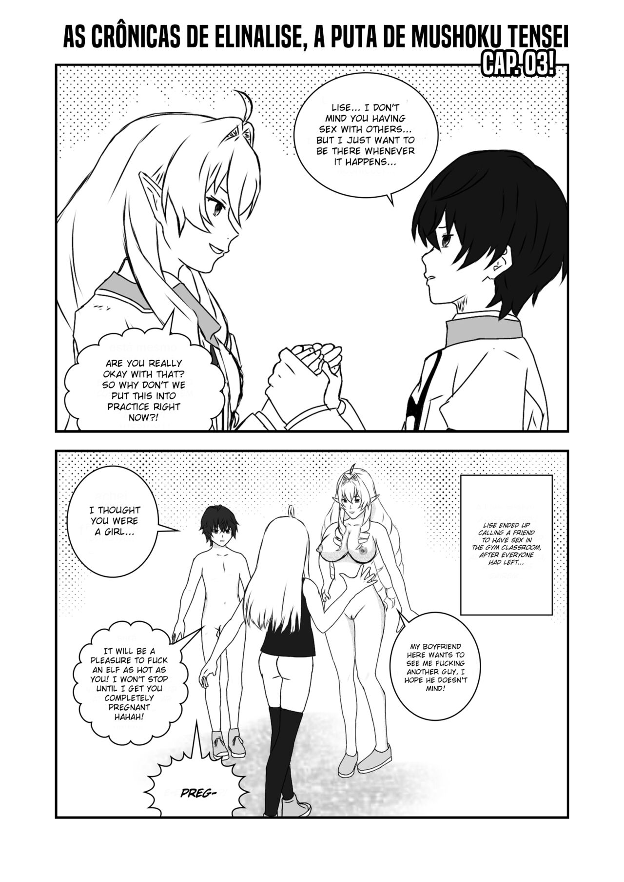 The Chronicles of Elinalise, The Bitch of Mushoku Tensei Chapter 03 page 2 full