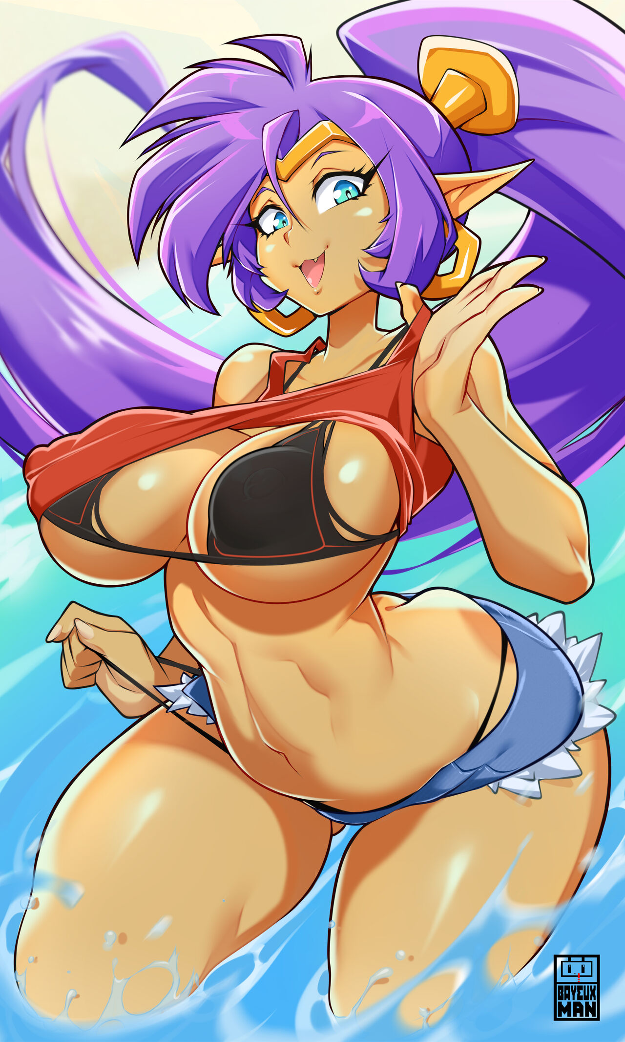 Shantae page 1 full