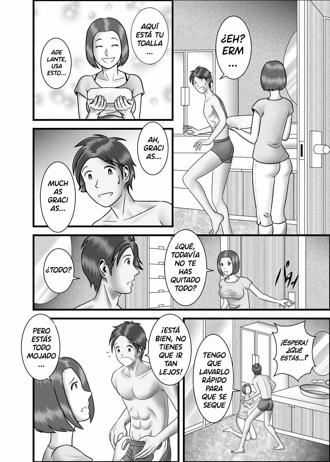 Hajimete no Uwaki Aite wa Kanojo no Hahaoya deshita | Mi Primera Aventura Fue con la Madre de Mi Novia page 3 full