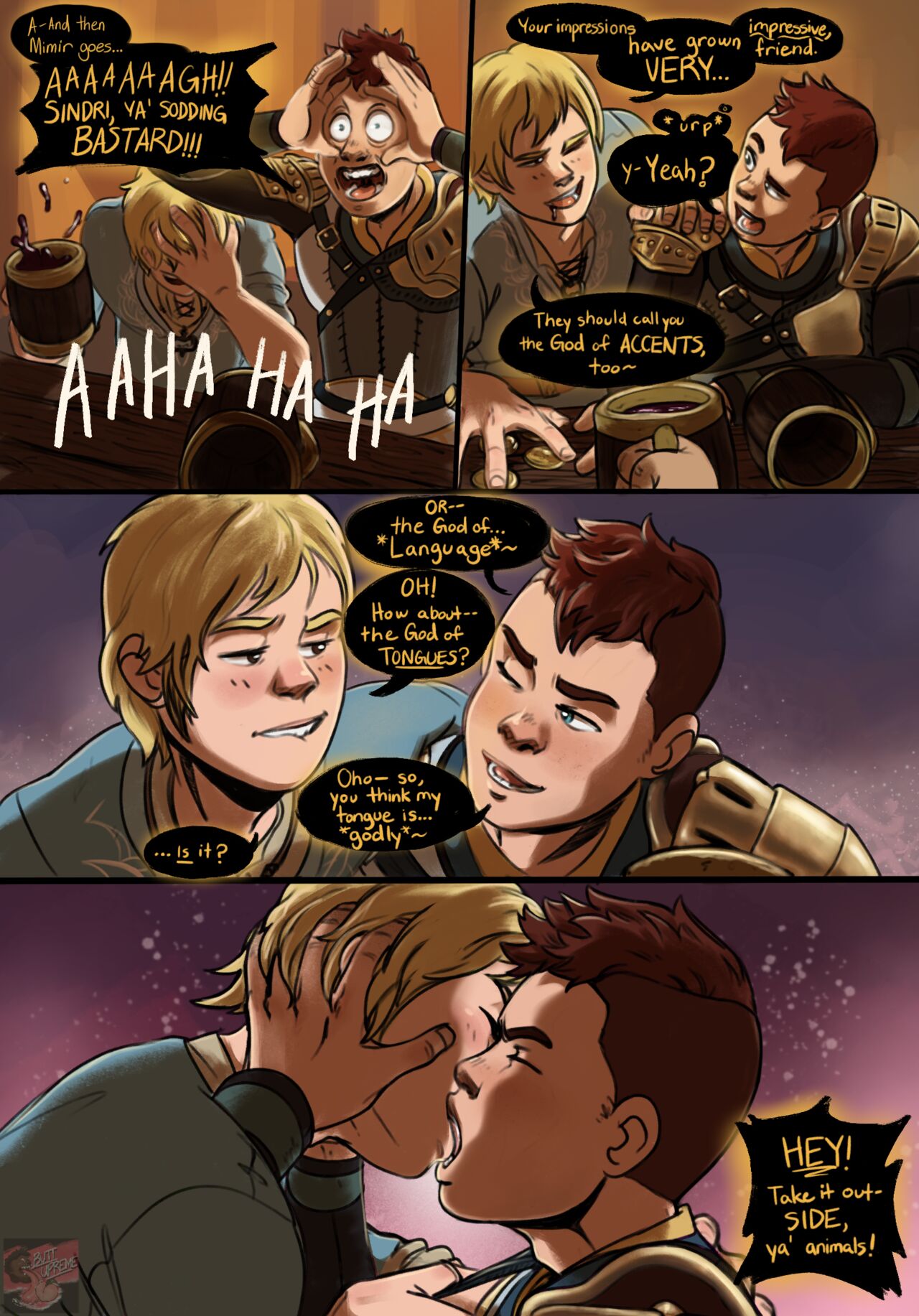 Midgardian Boys Are So Weird page 1 full