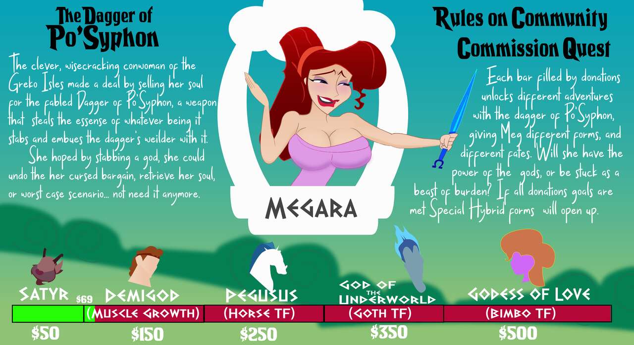 Megara Transformations page 1 full