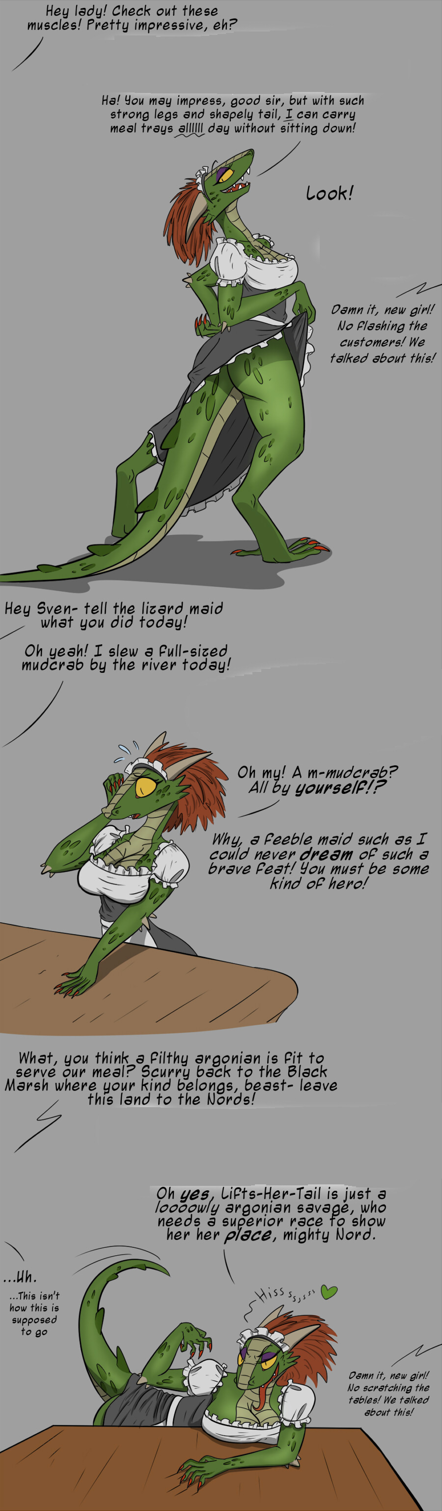 Lusty Argonian Maid page 2 full