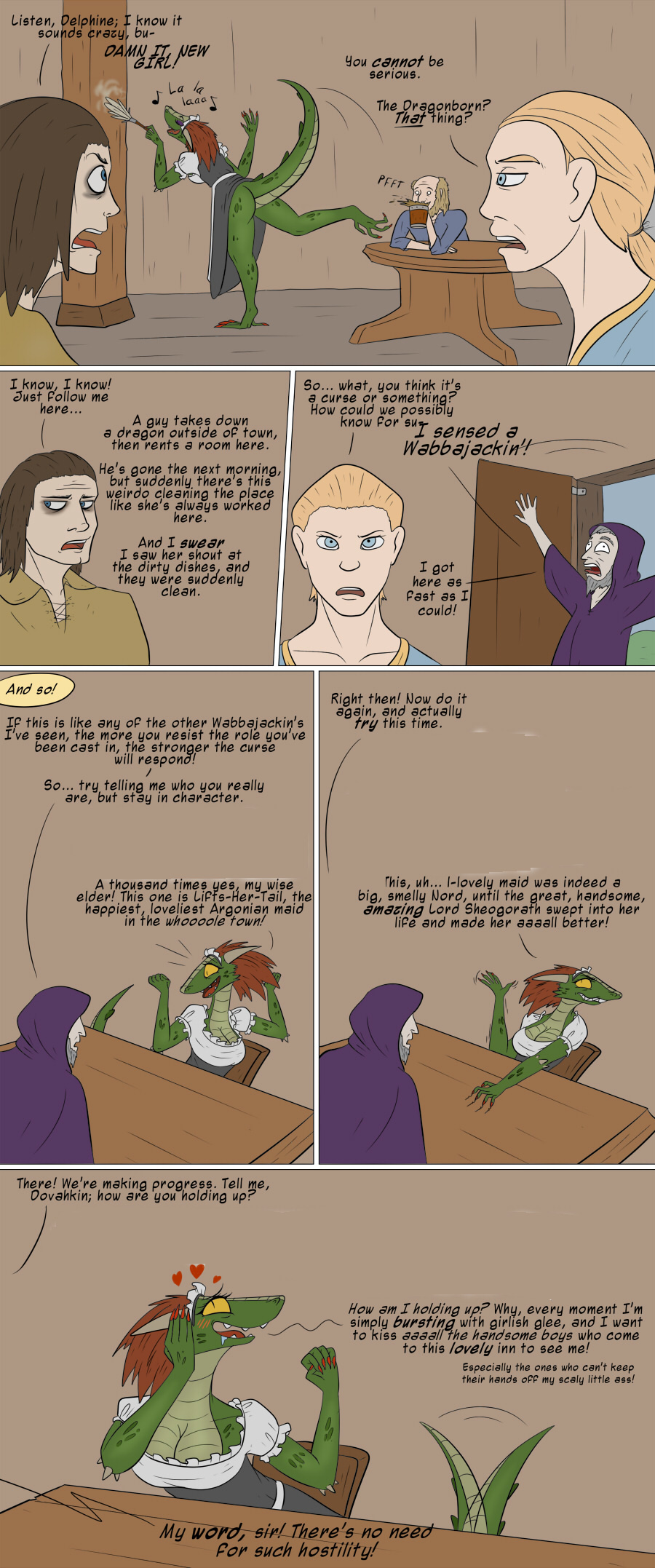 Lusty Argonian Maid page 3 full
