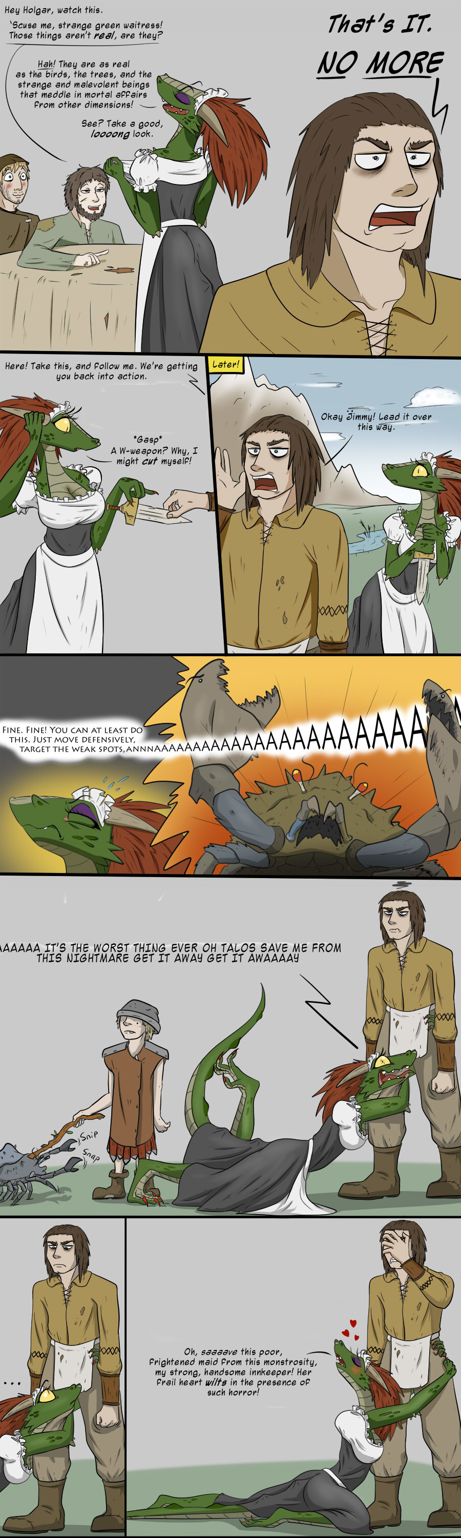 Lusty Argonian Maid page 4 full