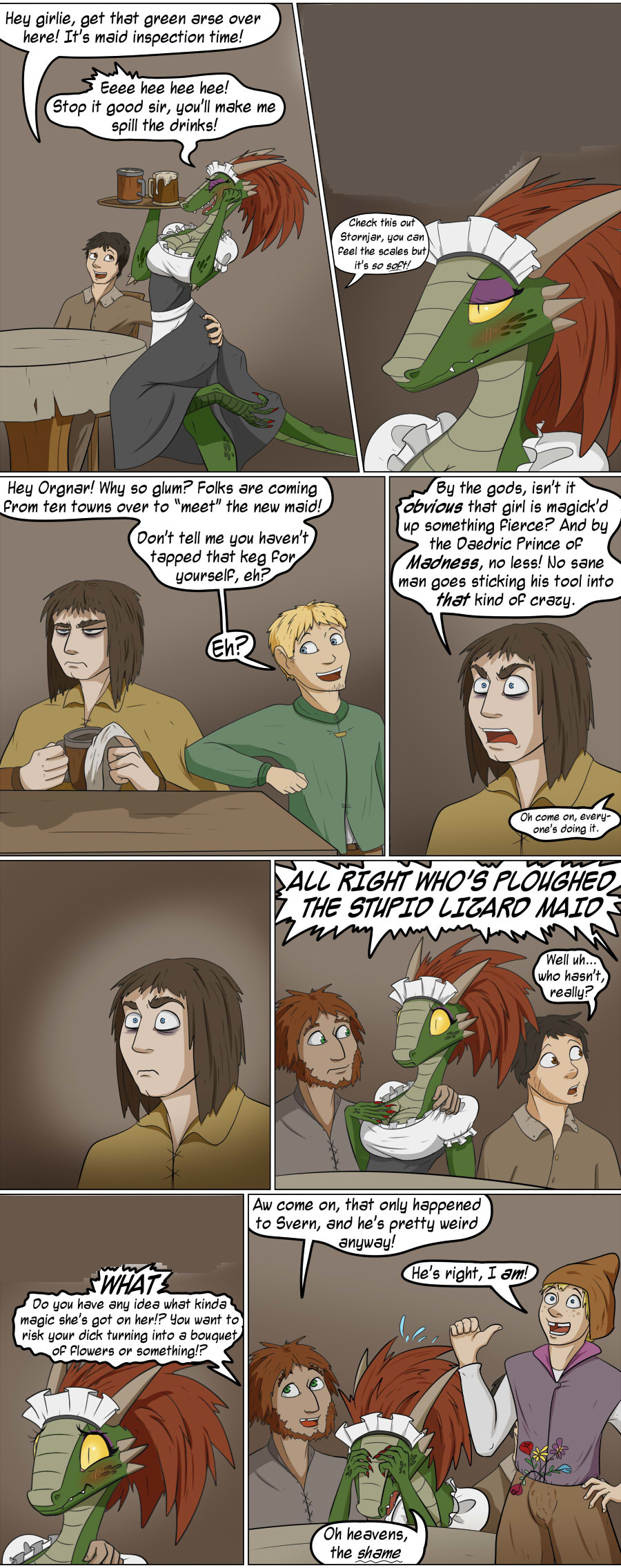 Lusty Argonian Maid page 7 full