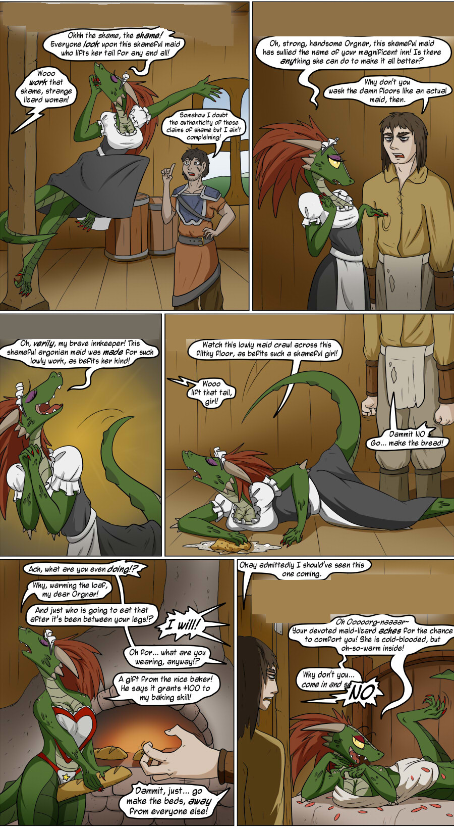 Lusty Argonian Maid page 8 full