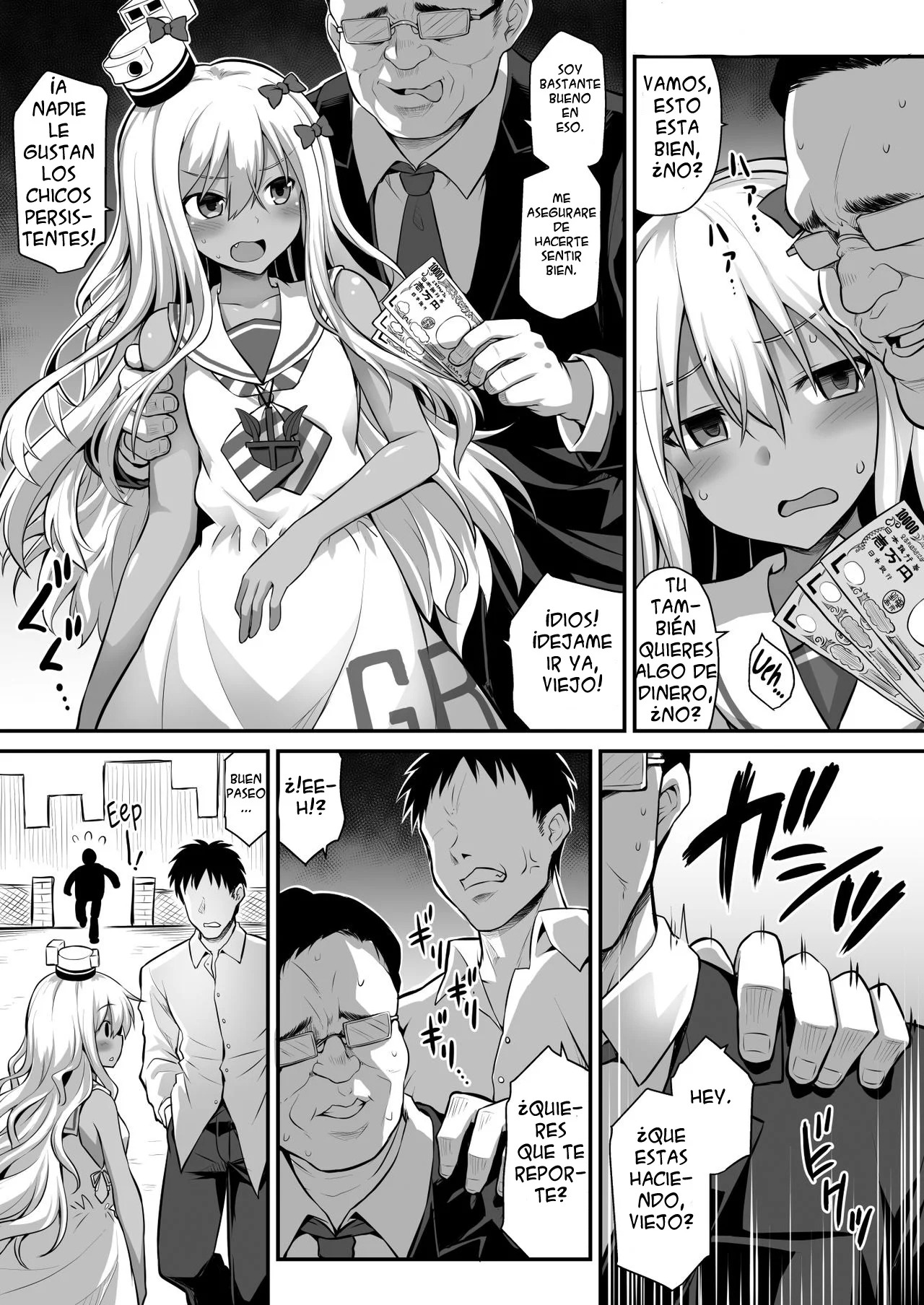 Kanmusu Chakunin Zenya - Grecale-chan no Mesugaki Joui Play page 3 full