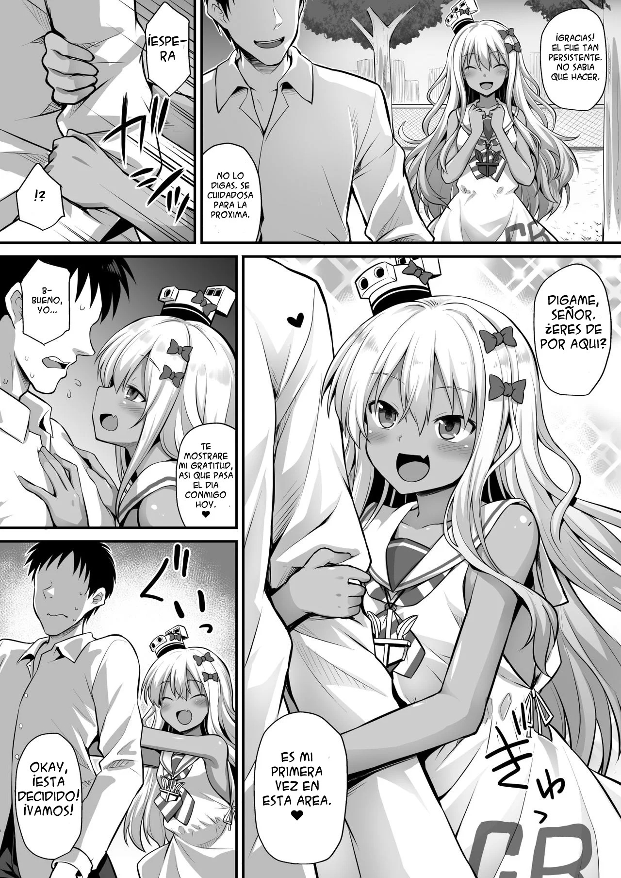 Kanmusu Chakunin Zenya - Grecale-chan no Mesugaki Joui Play page 4 full