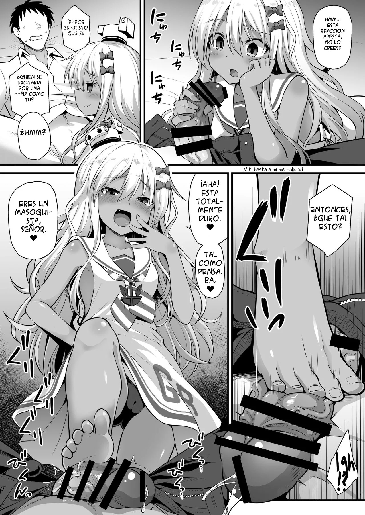 Kanmusu Chakunin Zenya - Grecale-chan no Mesugaki Joui Play page 9 full