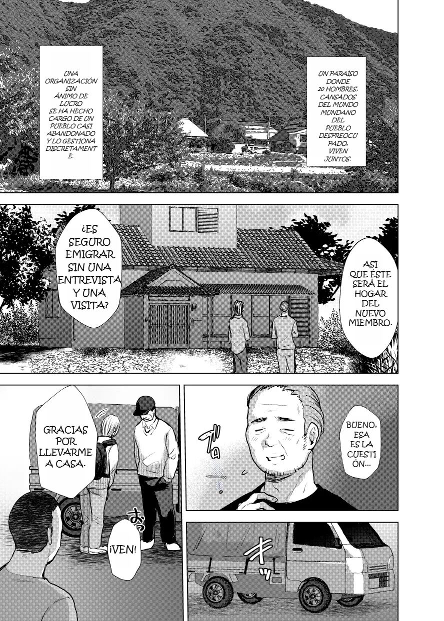 Otoko Dake no Mura ni Bishoujo Ojisan  ga Yattekita! page 1 full
