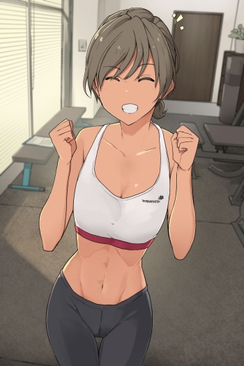 Ikken Yasashisou na Personal Gym no Trainer-san ni Karada o Ijimenukareru Hanashi cover