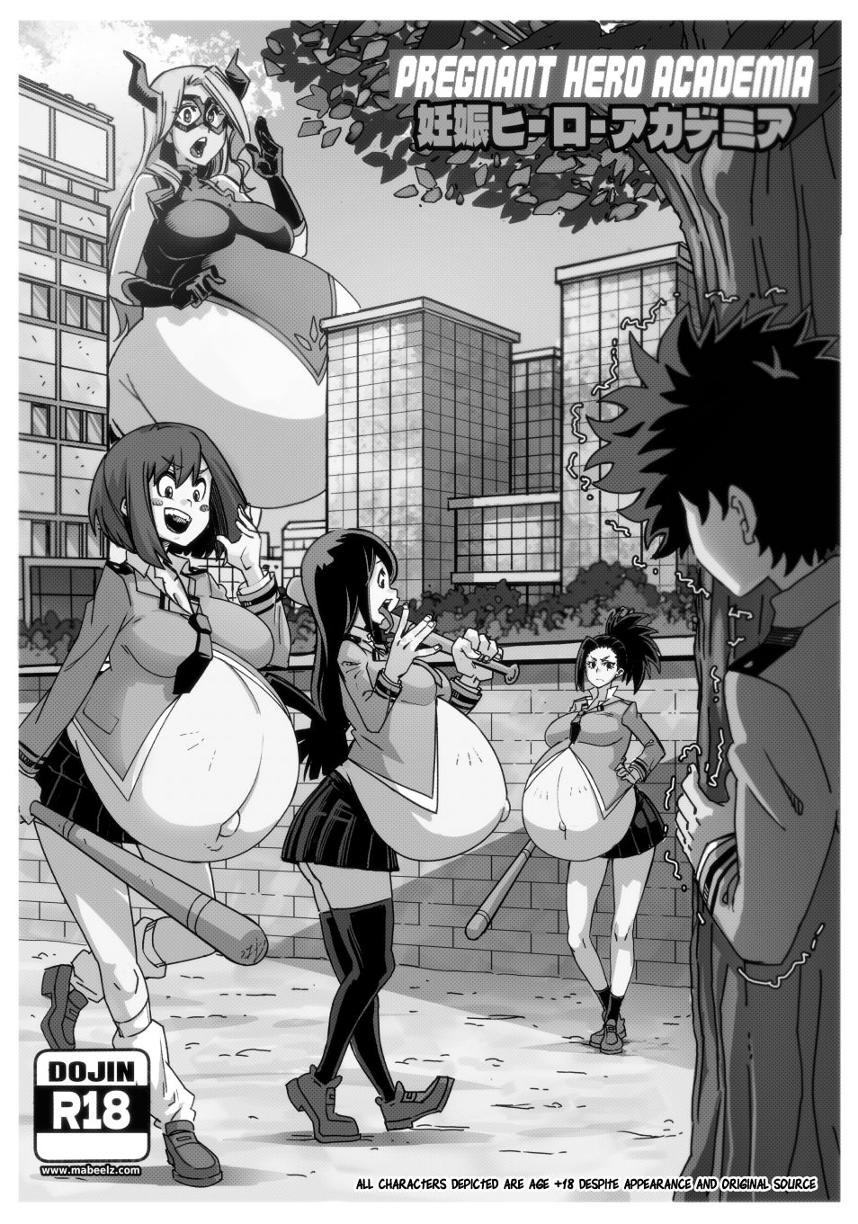 Pregnant Hero Academia page 2 full