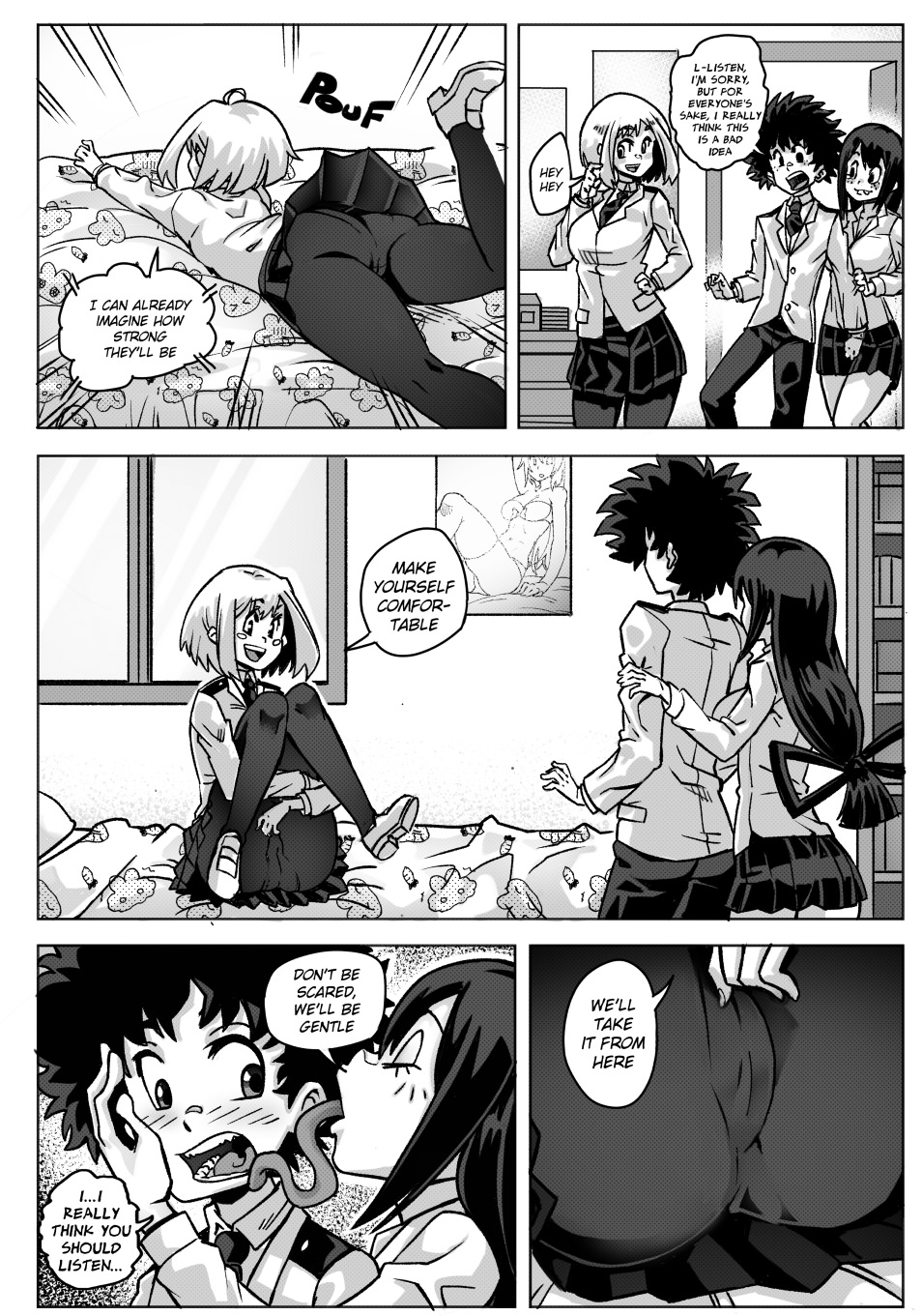 Pregnant Hero Academia page 6 full