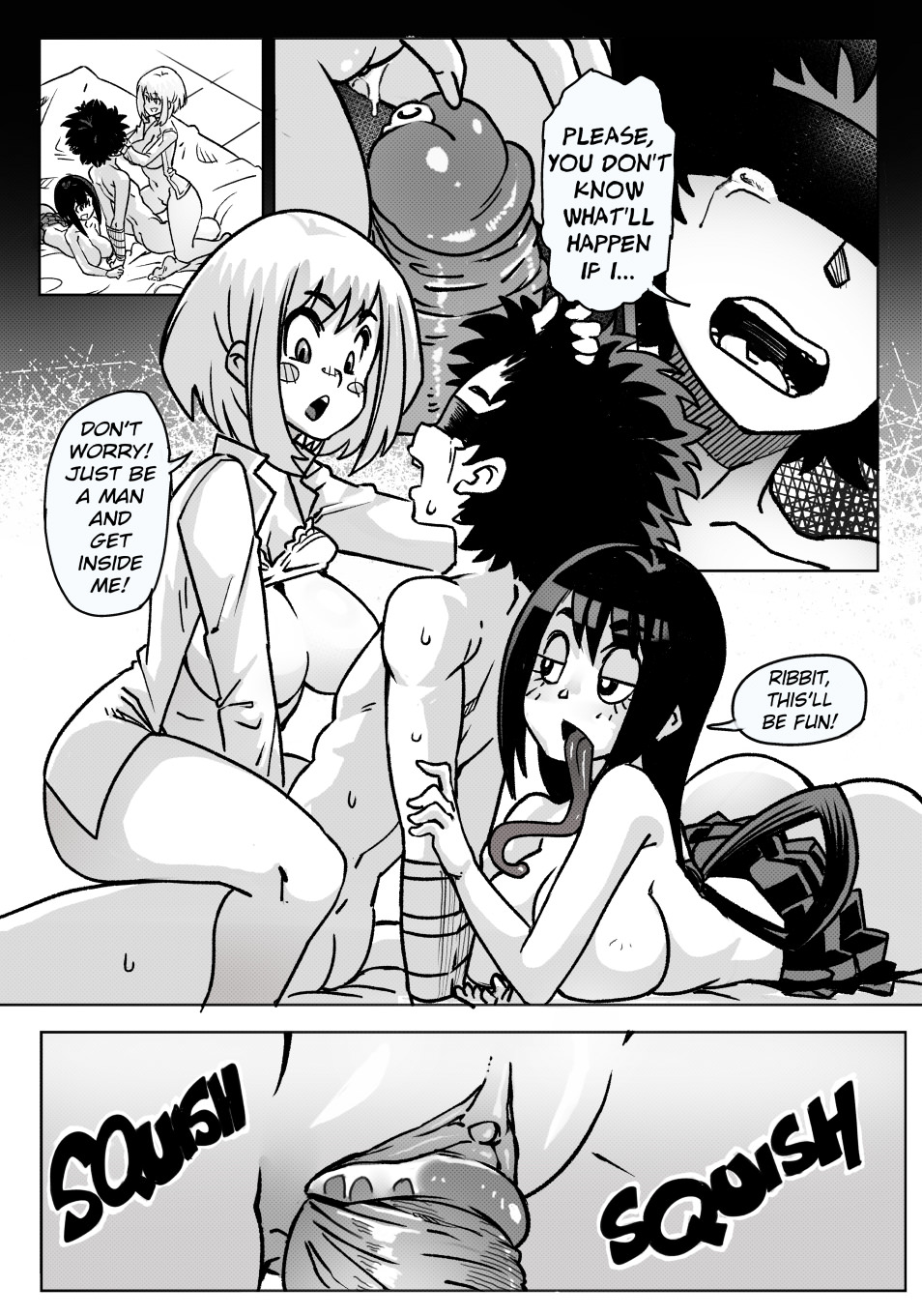 Pregnant Hero Academia page 9 full