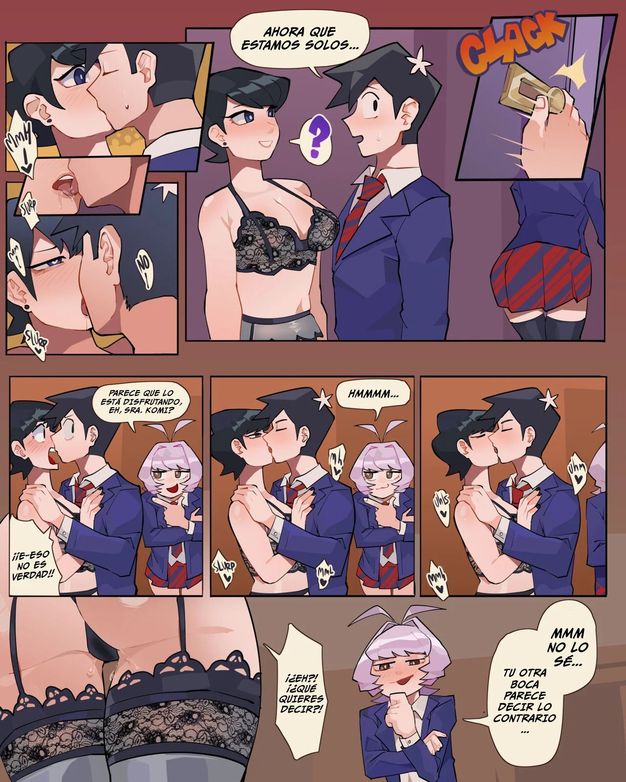 El Asunto de la Mamá de Komi page 5 full
