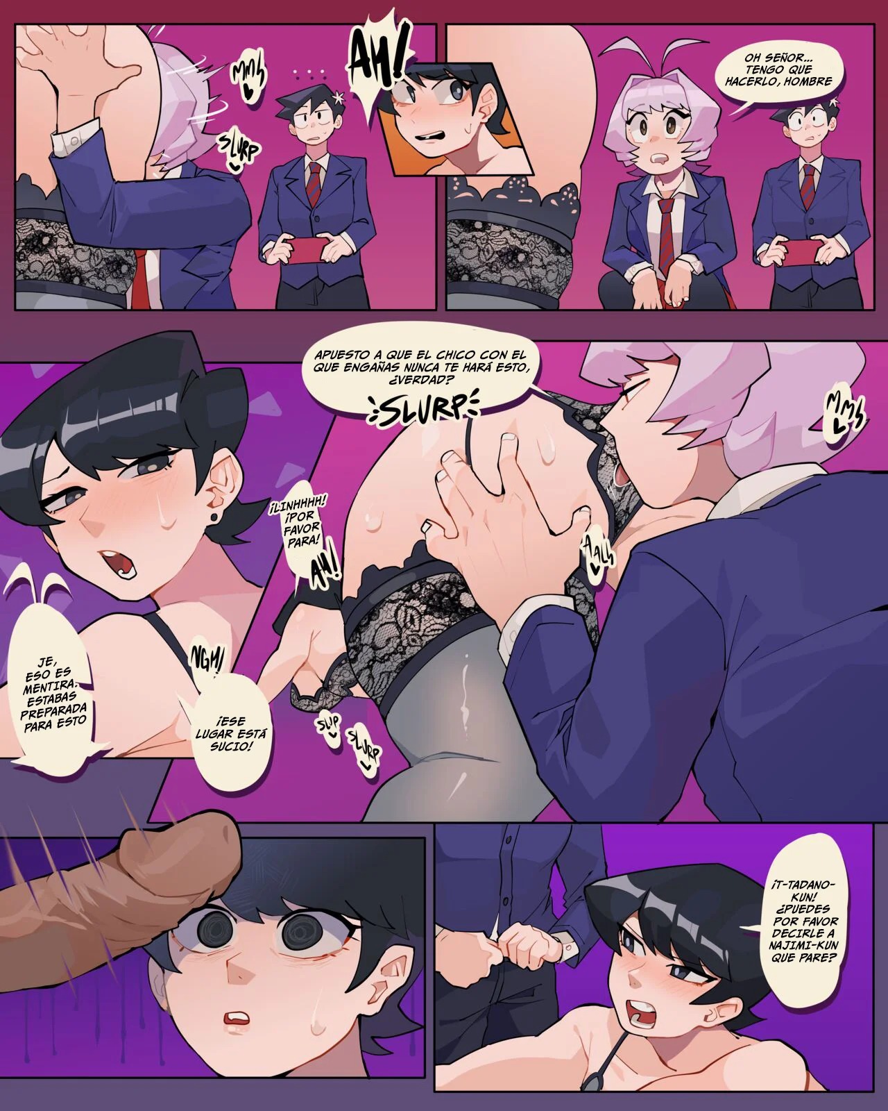 El Asunto de la Mamá de Komi page 7 full