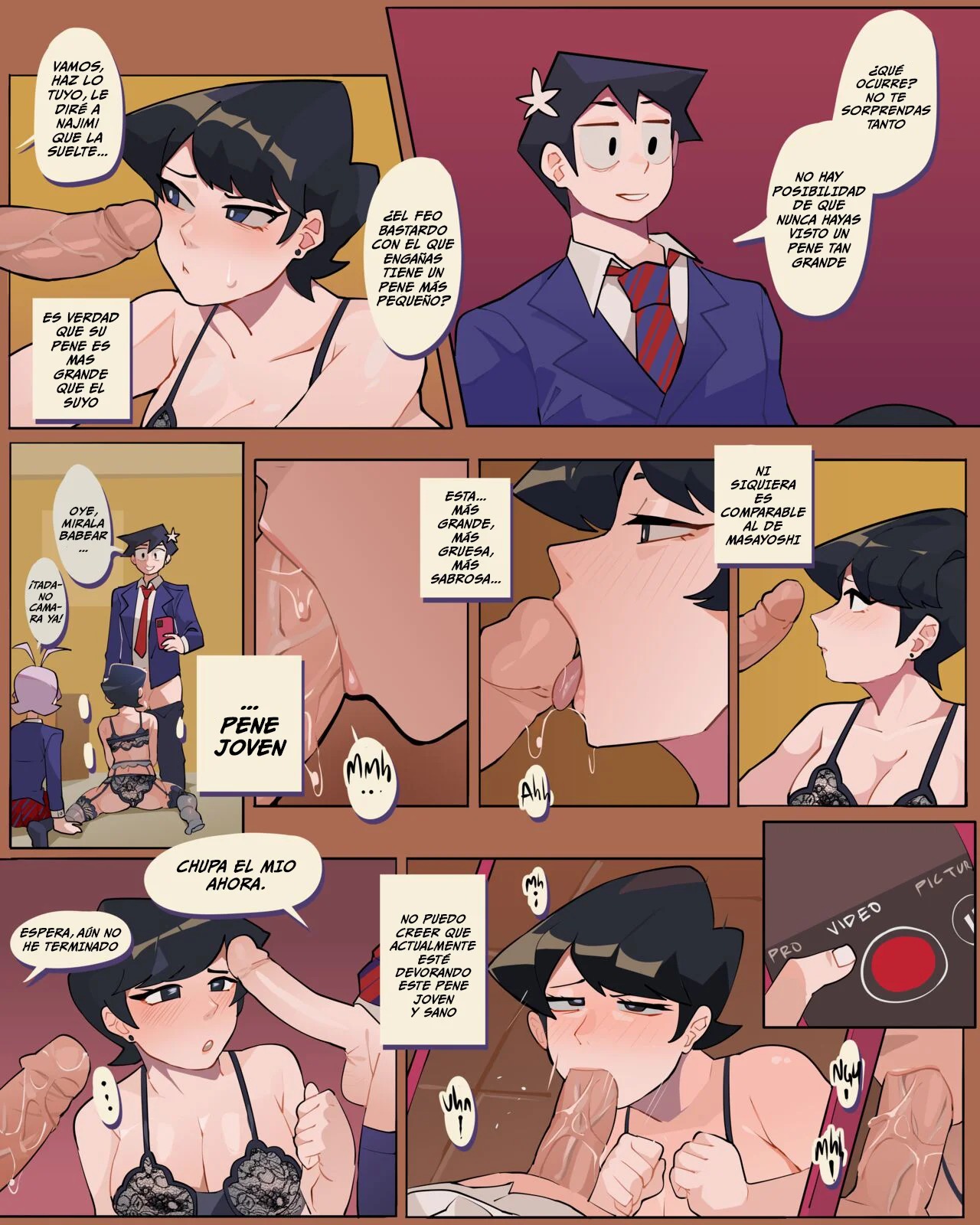 El Asunto de la Mamá de Komi page 8 full