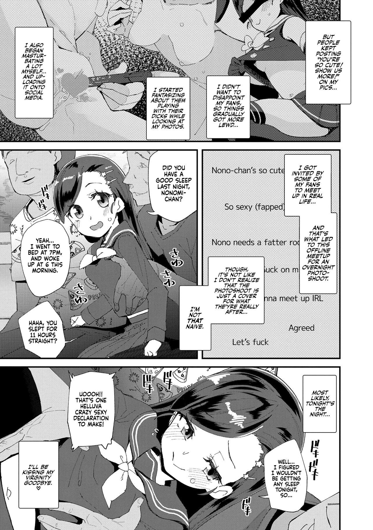 Uraaka Yatteru Nonomi-chan -Koshitsu Onsen Dosukebe Gasshuku- | Nonomi-chan's Secret Account -Naughty Trip to a Private Onsen- page 3 full