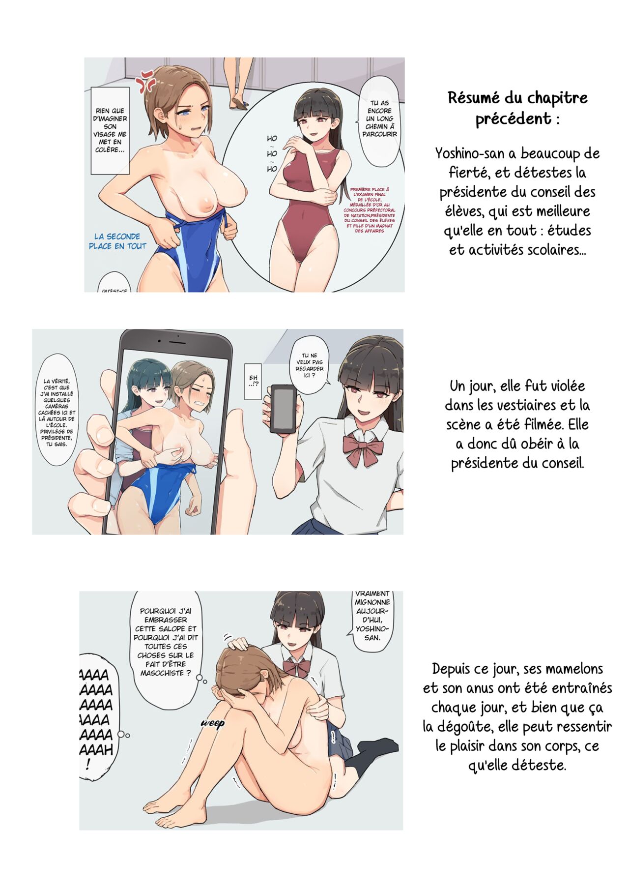 Pride Takai Ko ga Yowami o Nigirare Dousei ni Mainichi Ikasareru Hanashi 2 page 2 full