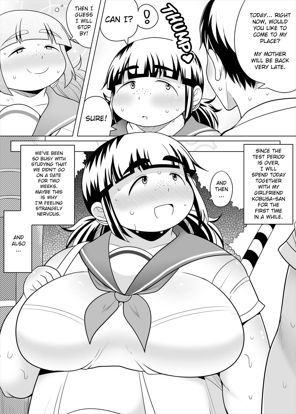 Jimi Pocha Kanojo to Chou Noukou Ecchi | Passionate Sex with Chubby Girlfriend page 4 full