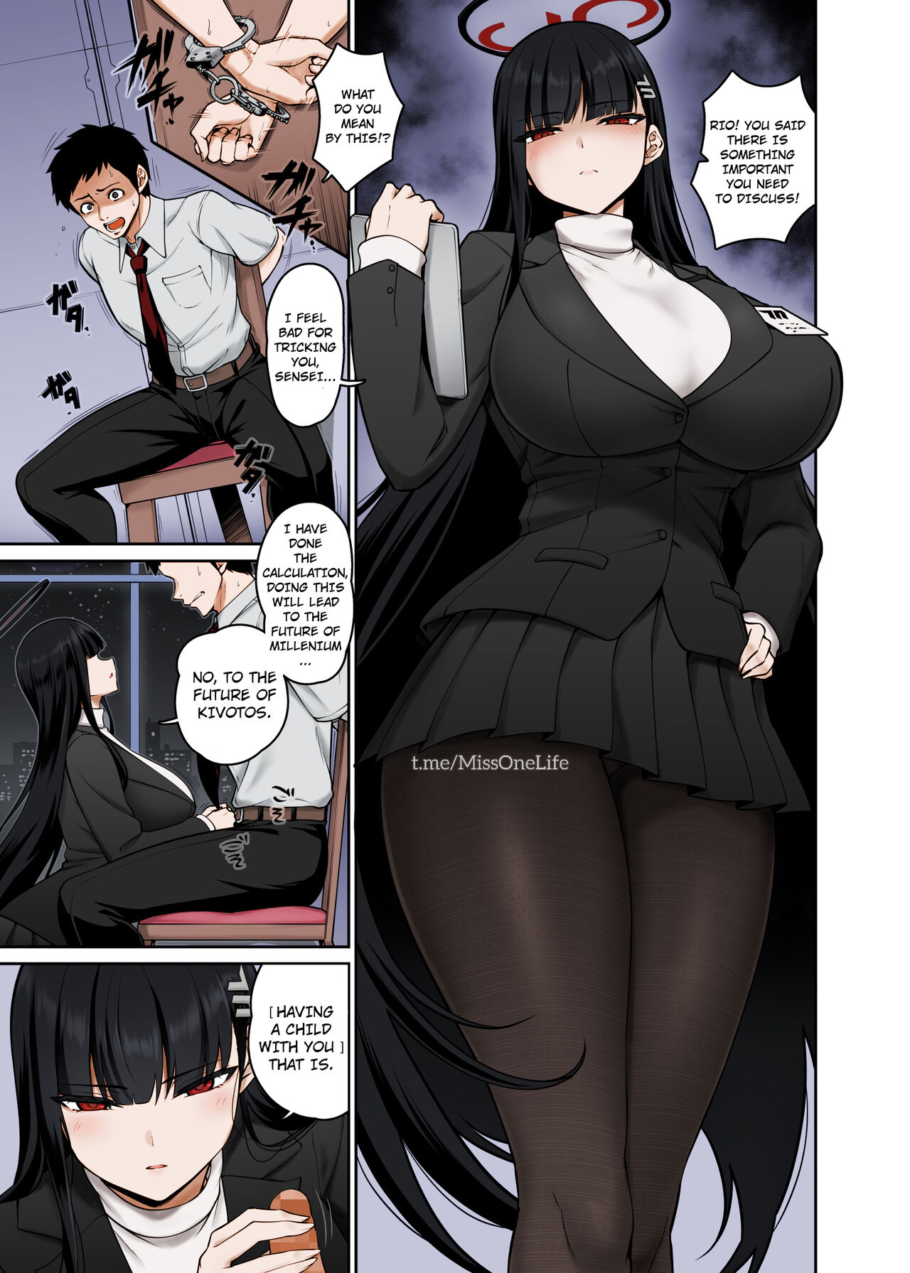 Rio Short Manga page 1 full
