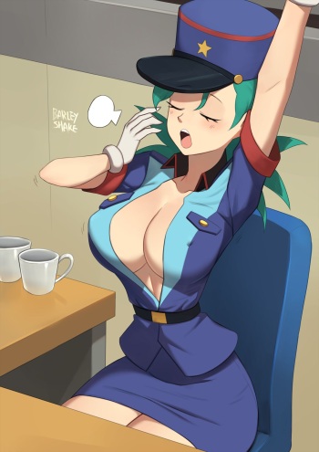 Night duty with Officer Jenny cover