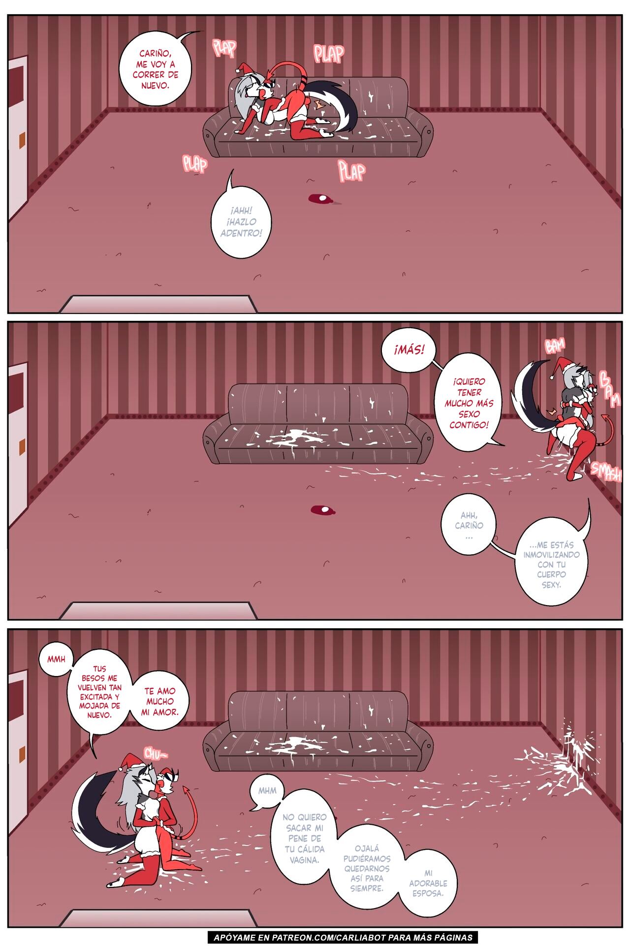 Loona and Moxxie - Christmas hangover page 9 full