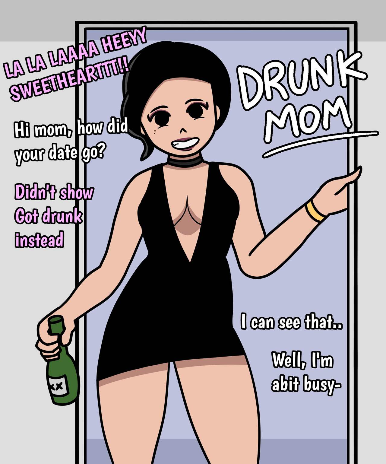 Drunk Mom page 1 full