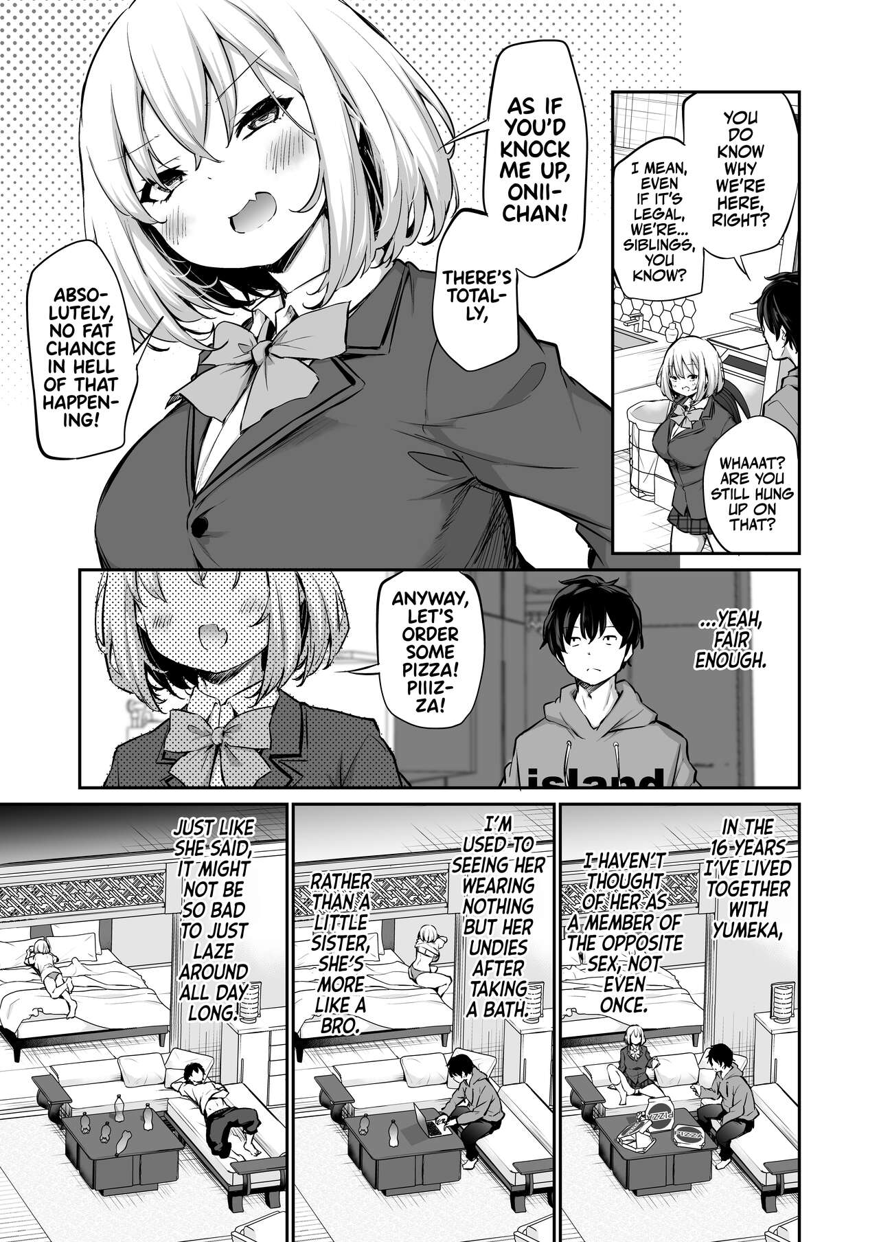 Imouto Haramasenai to Derarenai Shima | You Must Breed Your Little Sister To Leave This Island + Omake page 6 full