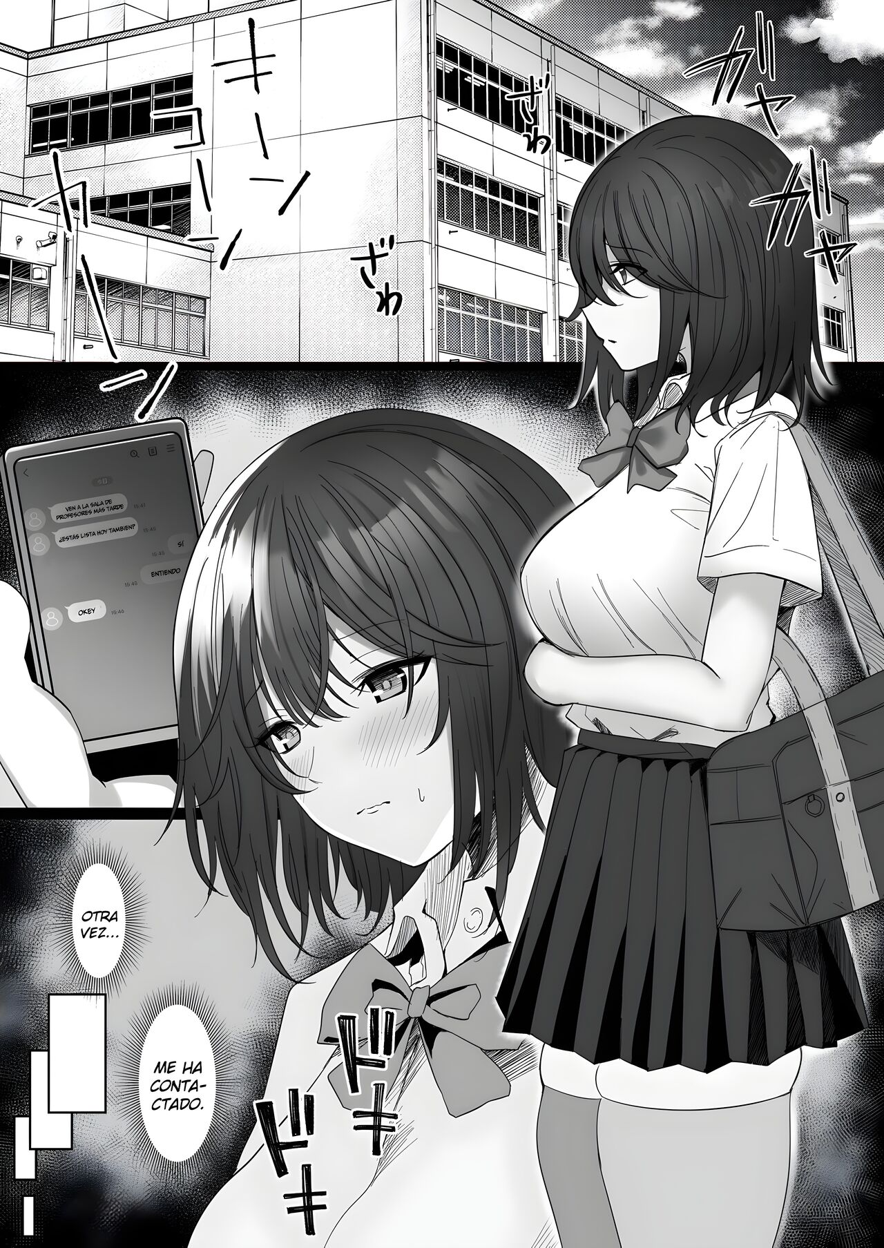 Netorare 2 ~Kurokami Musume no Junan~ | El Sufrimiento Netorare de la Chica de Pelo Negro 2 page 2 full