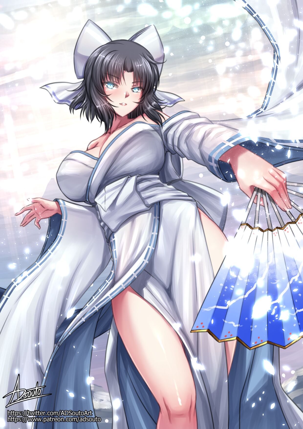 Yumi, Snowy Spring / Senran Kagura page 6 full