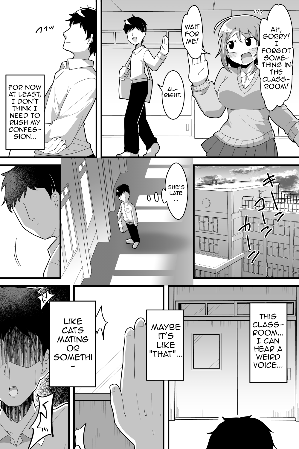 Futanari Nekura Onna ni Boku | A Story About a Gloomy Futanari Girl page 5 full