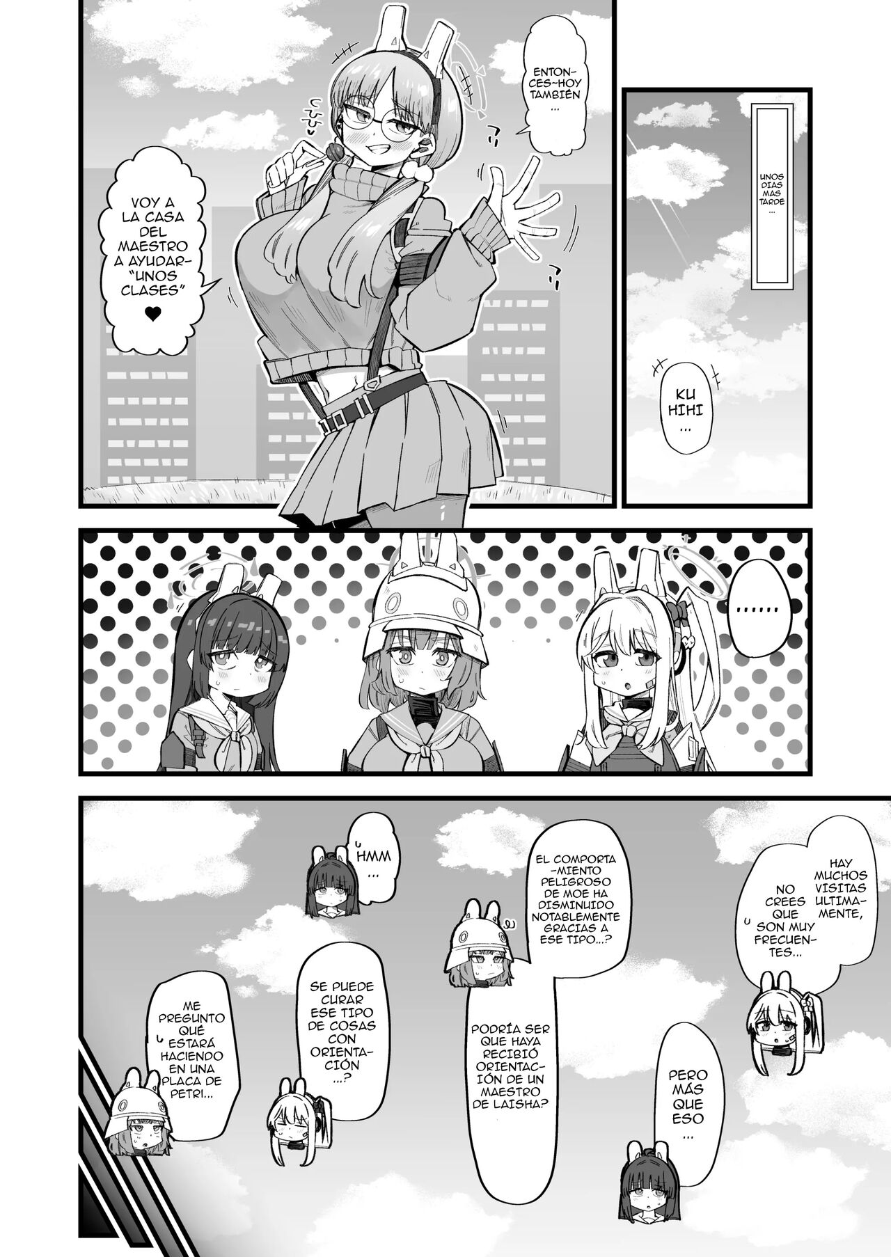 Moe wa Sensei de Hametsu shitai 2 | Moe quiere destruir a su profesor 2 page 3 full