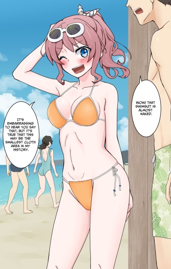 Saaya's extremely skimpy swimsuit + Textless + Bonus cover
